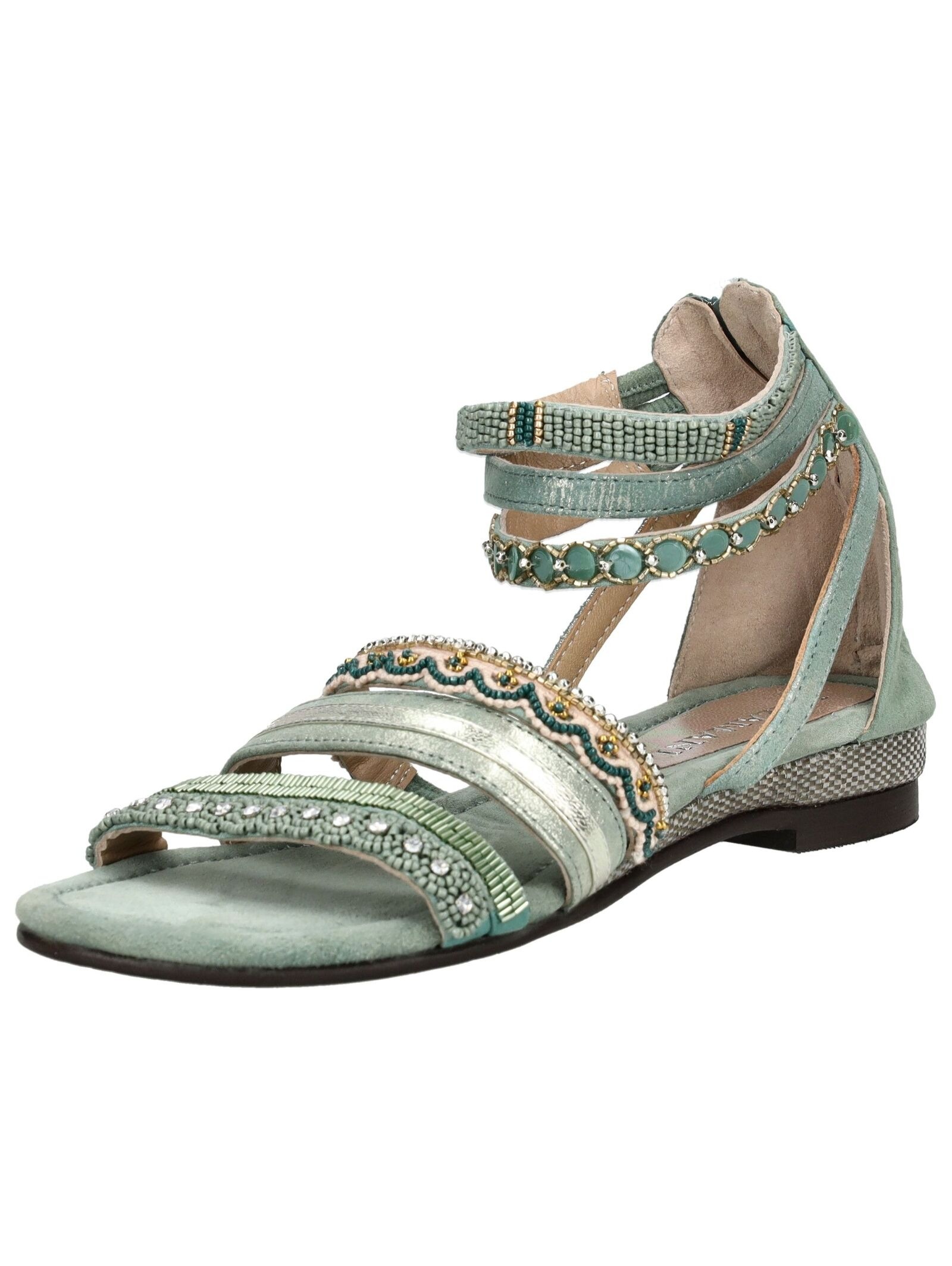 Lazamani Schaftsandalette "Lazamani Sandalen Leder" günstig online kaufen