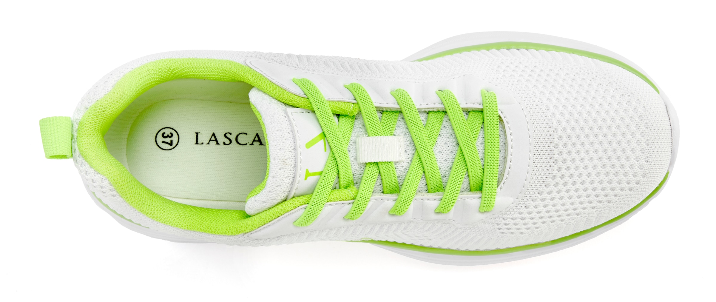 LASCANA Sneaker, Freizeitschuh, Halbschuh im sportiven Look VEGAN