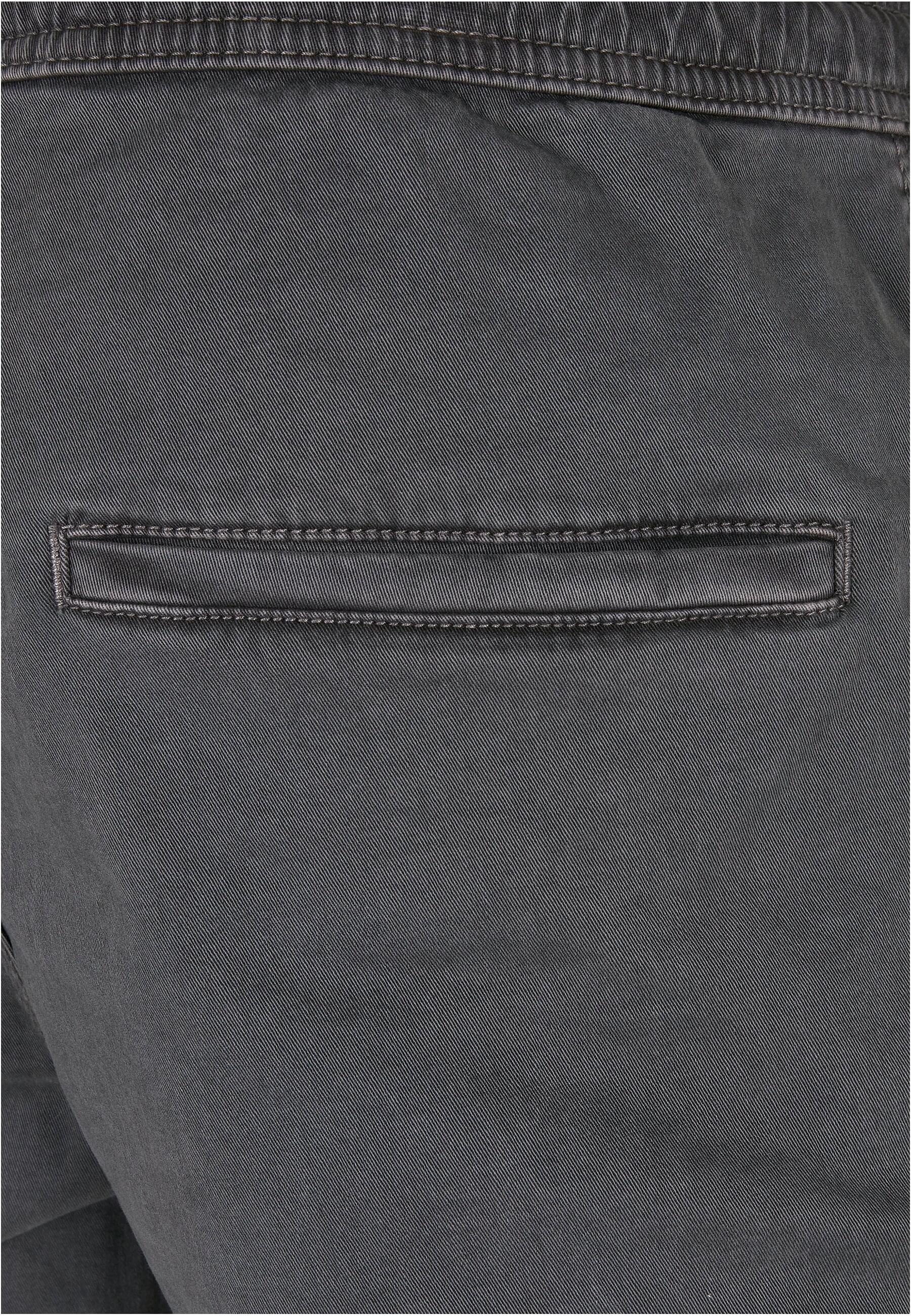 URBAN CLASSICS Stoffhose »Urban Classics Herren Stretch Twill Joggshorts«, (1 tlg.)