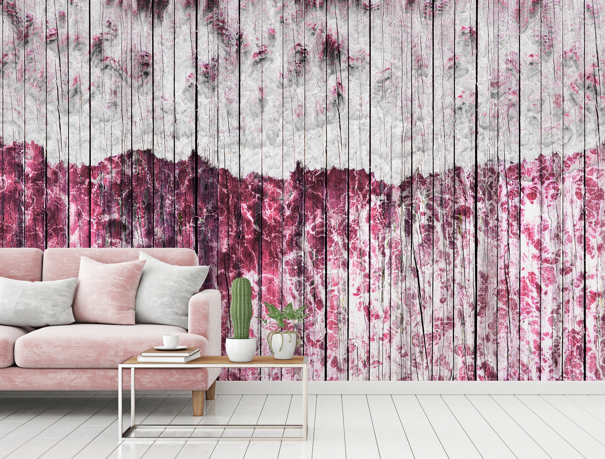 Architects Paper Fototapete »Atelier 47 Beachboard 1«, Holz, Vlies, Wand, Schräge, Decke