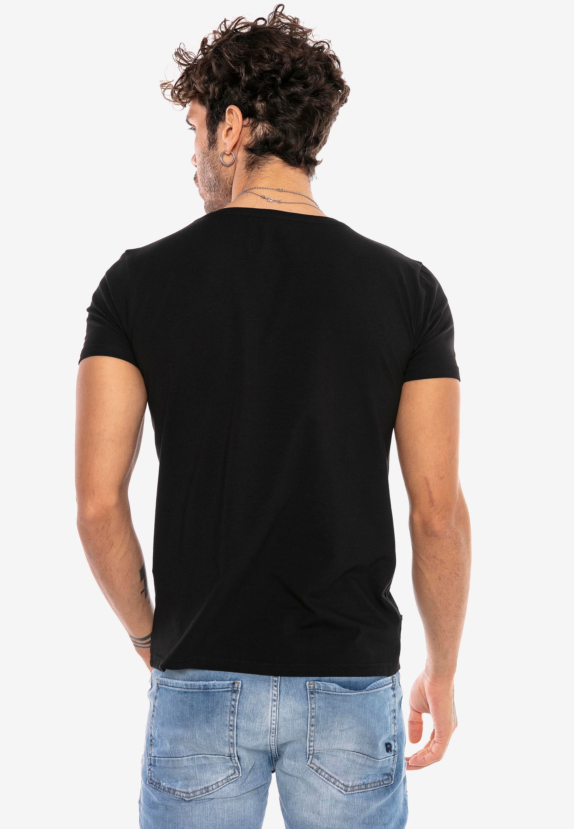 RedBridge T-Shirt »Midland«, mit weitem Rundhalsausschnitt
