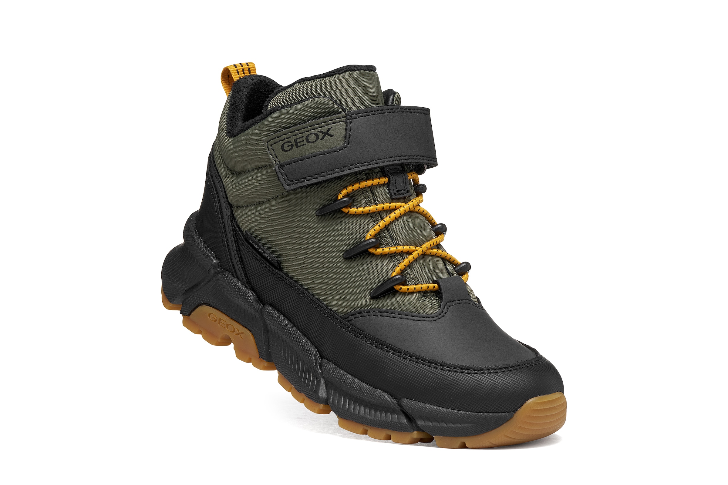 Geox Winterboots »J FLEXYPER PLUS BOY«  Winter Sneaker mit robuster Sohle, Größenschablone zum Download