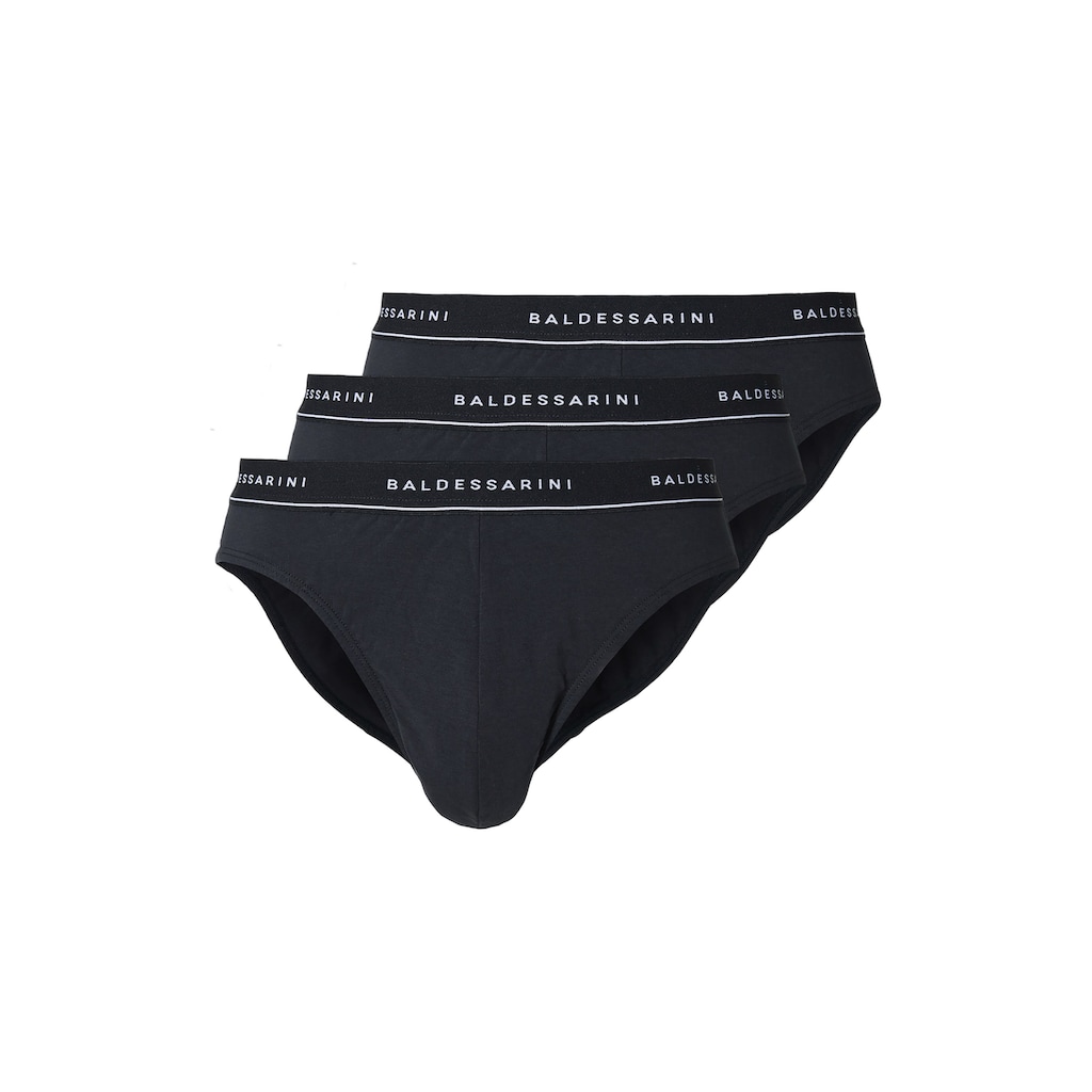 BALDESSARINI Minislip »Mini Slip 3er Pack«, (Set, 3 St., 3 Tlg.), mit Logo-Bund