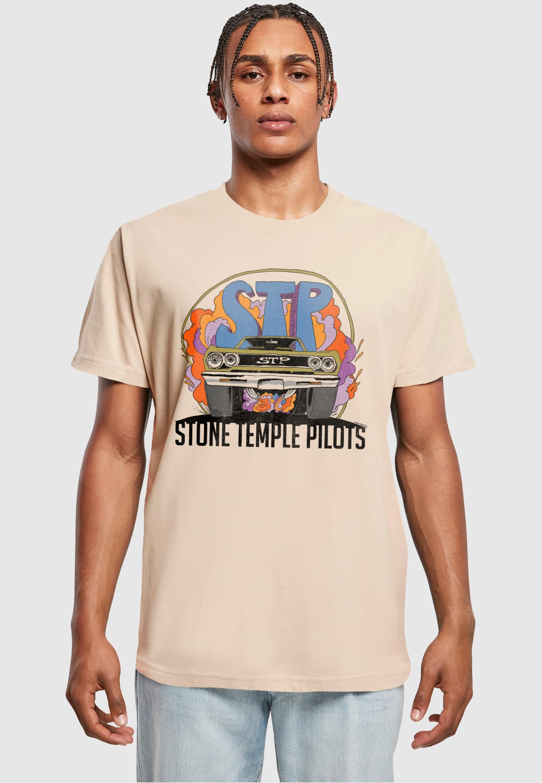 Merchcode T-Shirt »Merchcode Herren Stone Temple Pilots - Vintage muscle T-Shirt«, (1 tlg.)