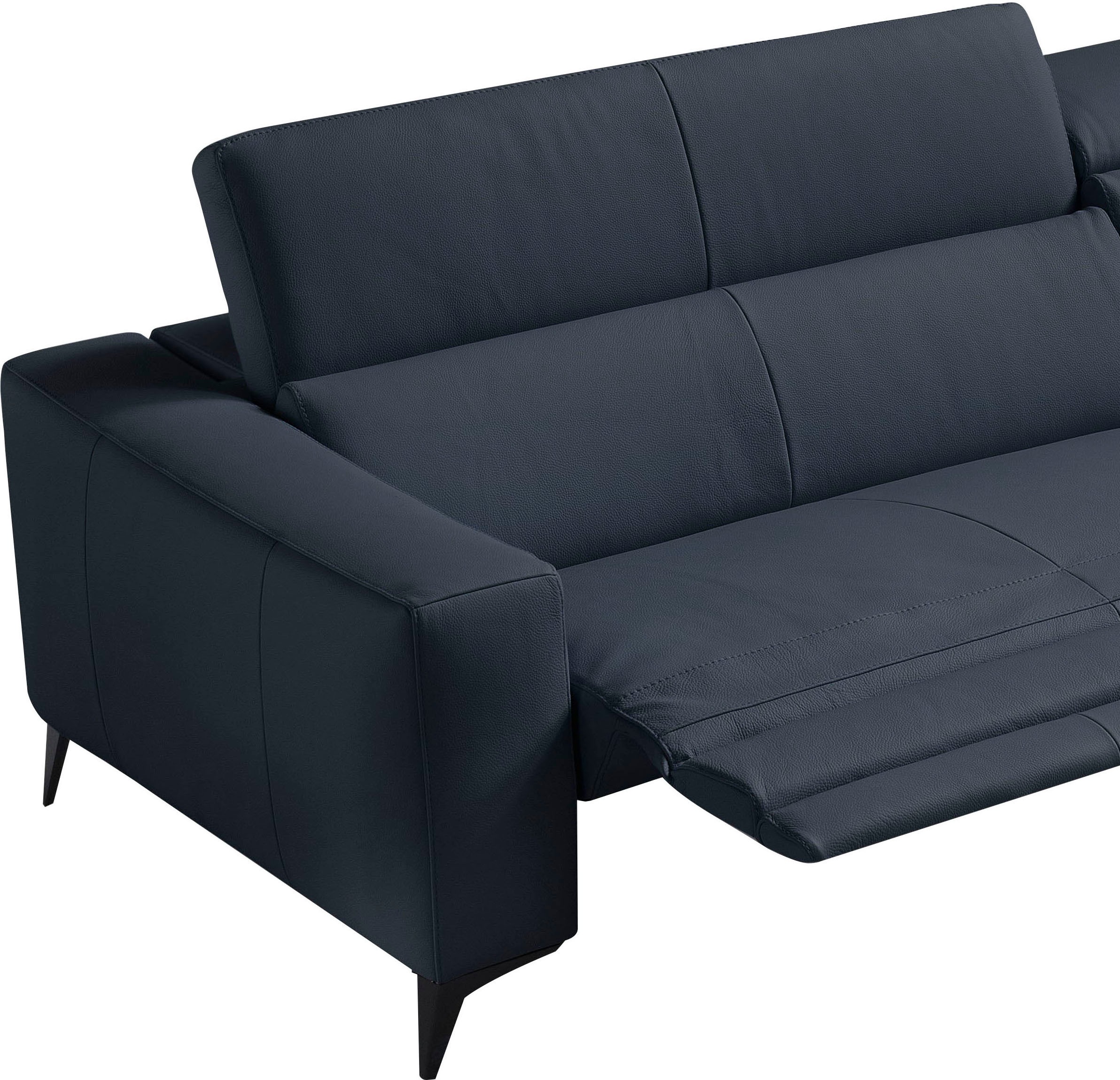 Egoitaliano Ecksofa "Edith, Designsofa mit hohem Sitzkomfort, L-Form", inkl günstig online kaufen