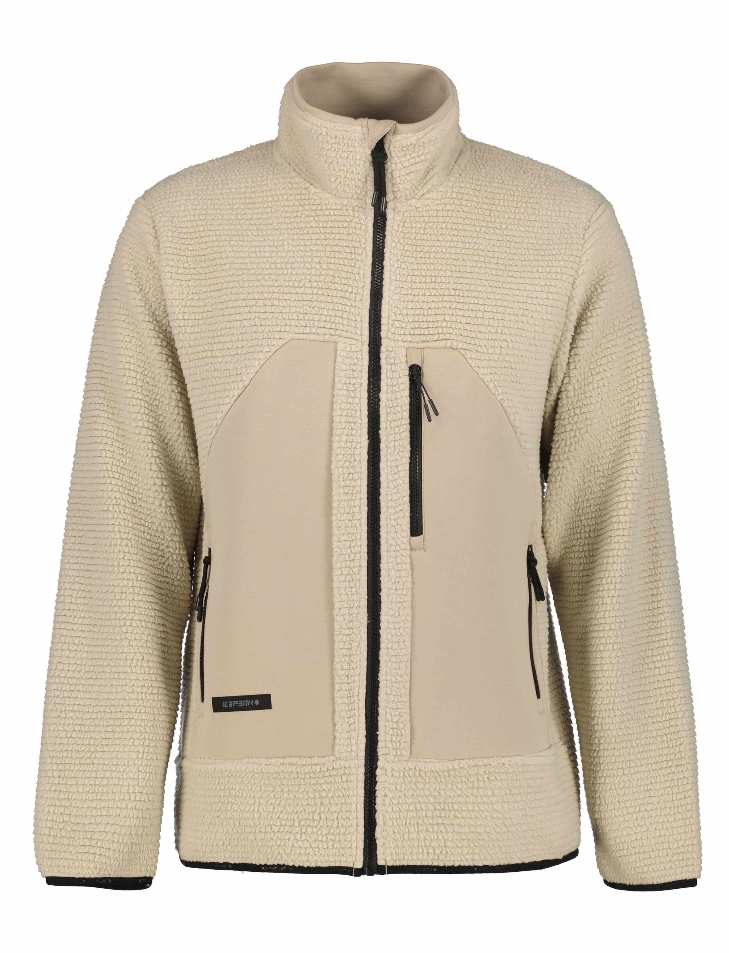 Icepeak Fleecejacke "ANAHEIM" mit Stehkragen, mit Reißverschlusstaschen, no günstig online kaufen