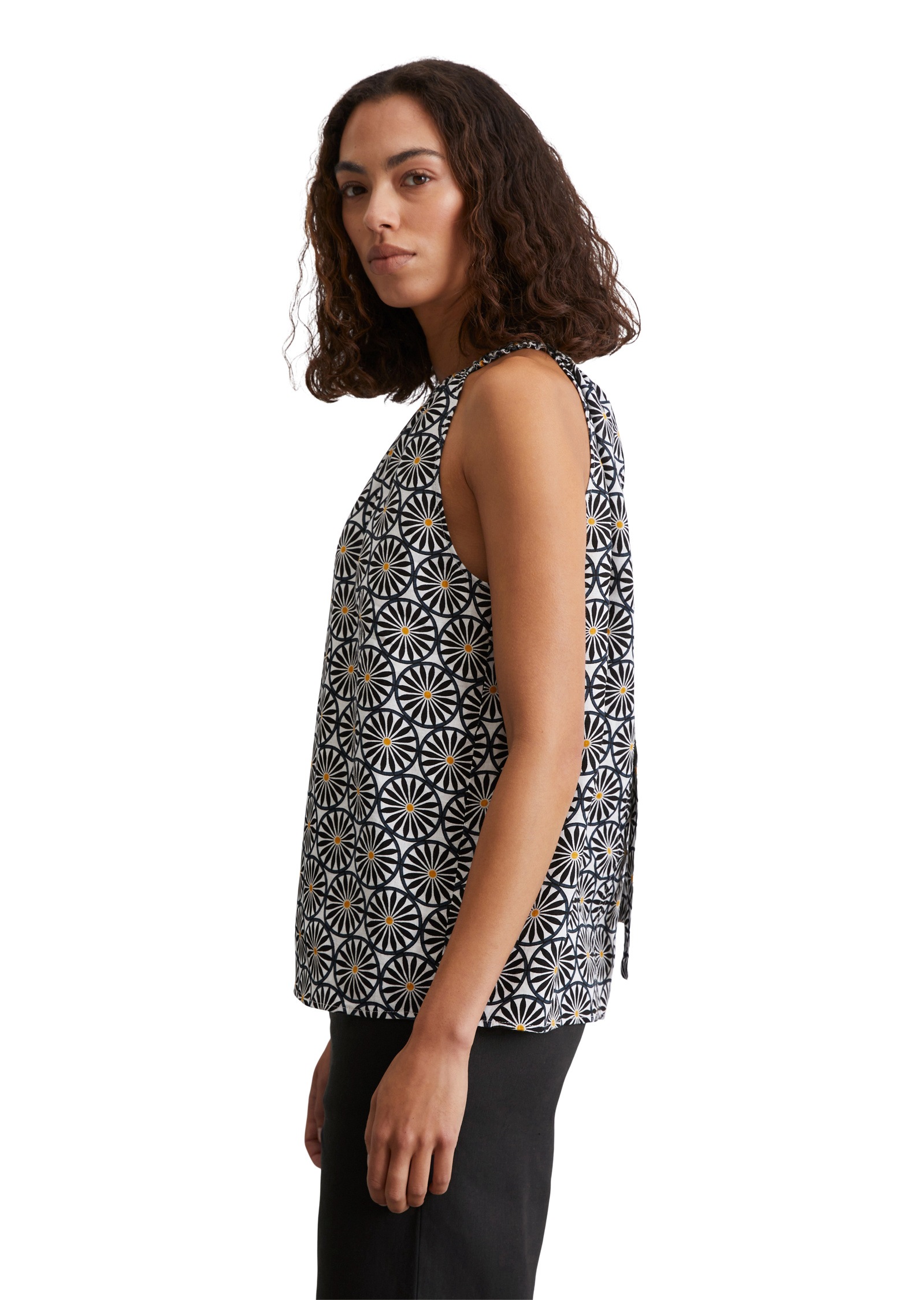 Marc O'Polo Blusentop »mit Allover-Print«