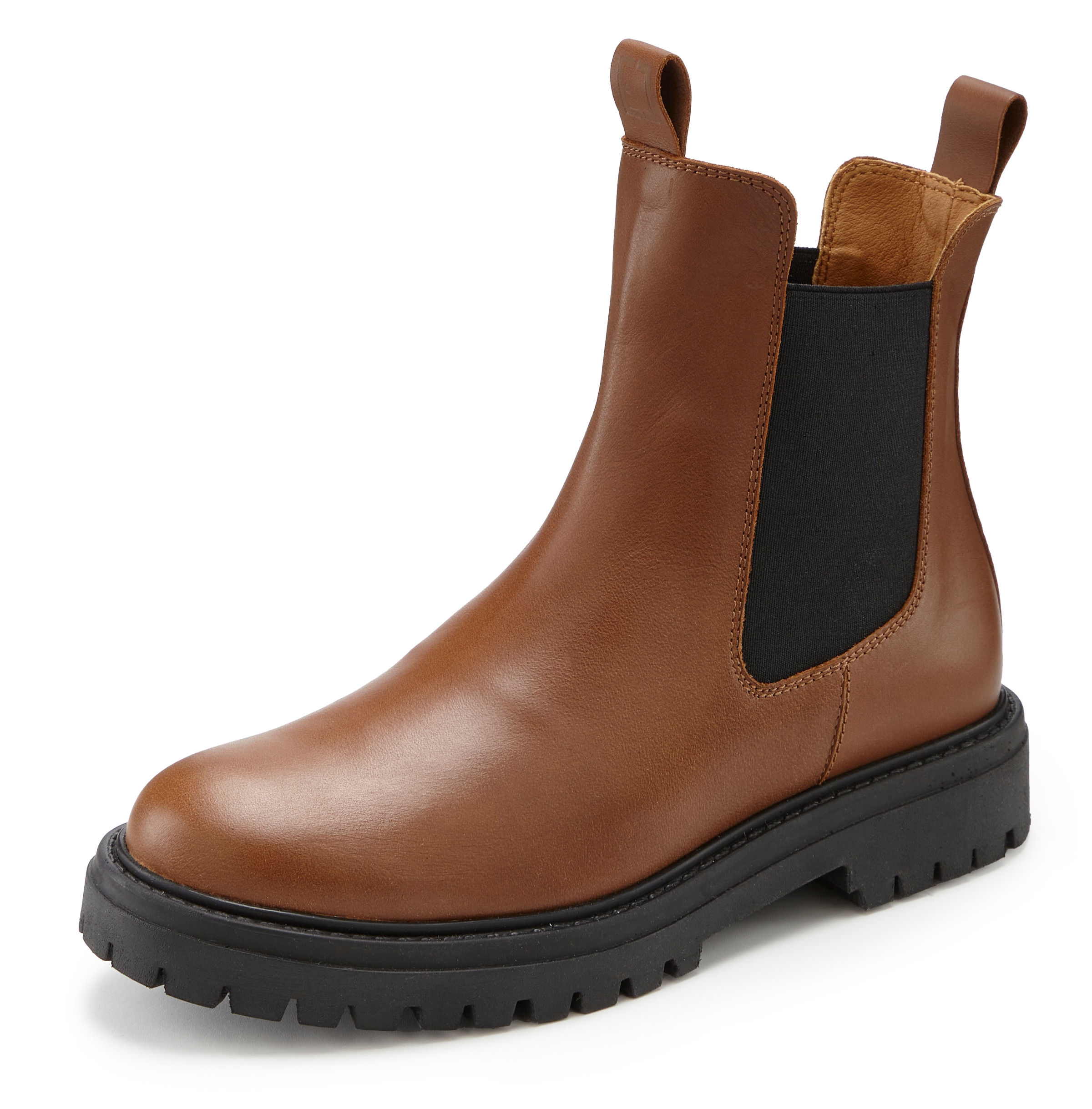 Elbsand Stiefelette, Chelseaboots, Schlupfstiefel, Bikerboots aus Leder