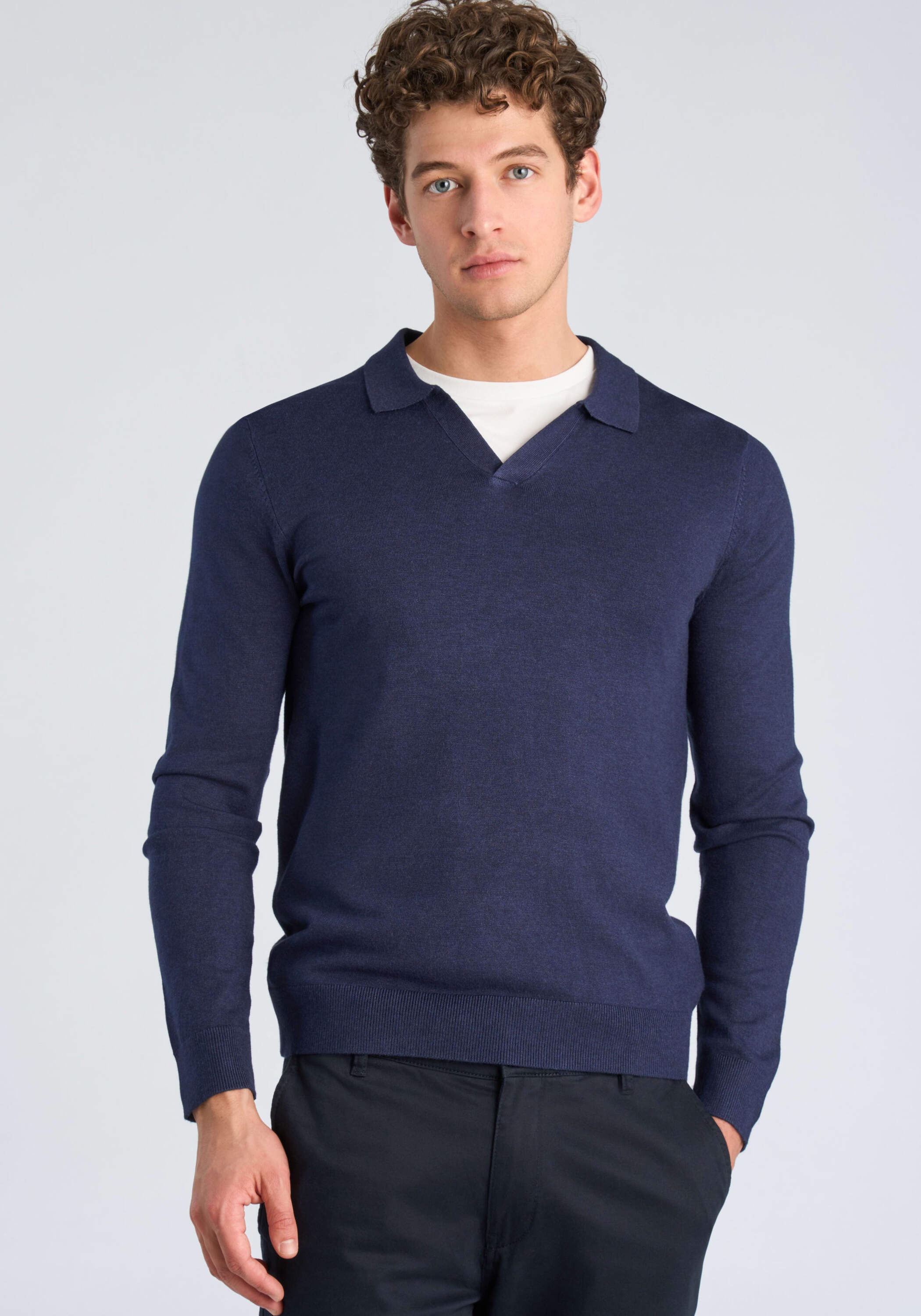 LINDBERGH Strickpullover "Strickpullover Slim Fit"