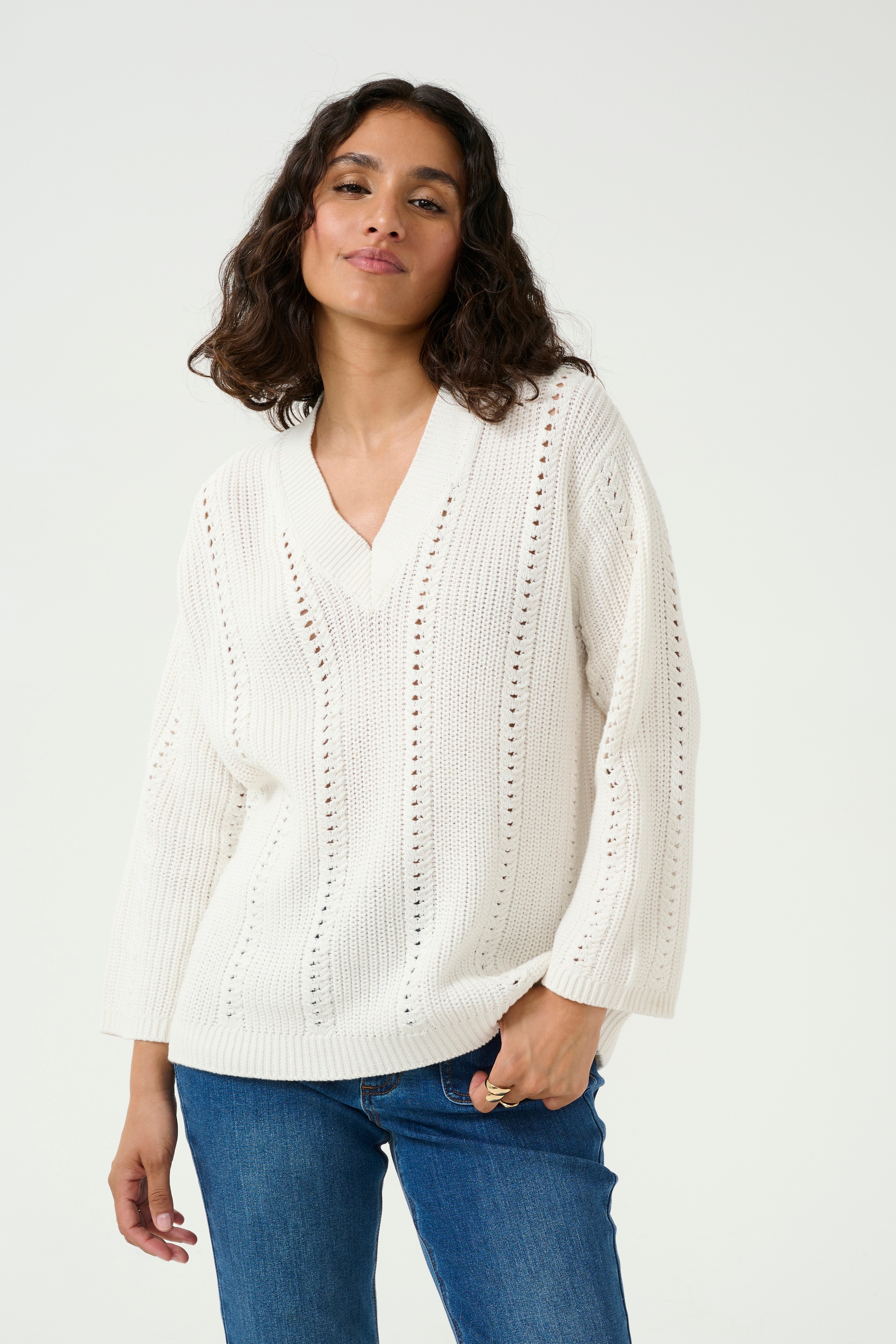 KAFFE Strickpullover »Damen Strickpullover KAlorri«