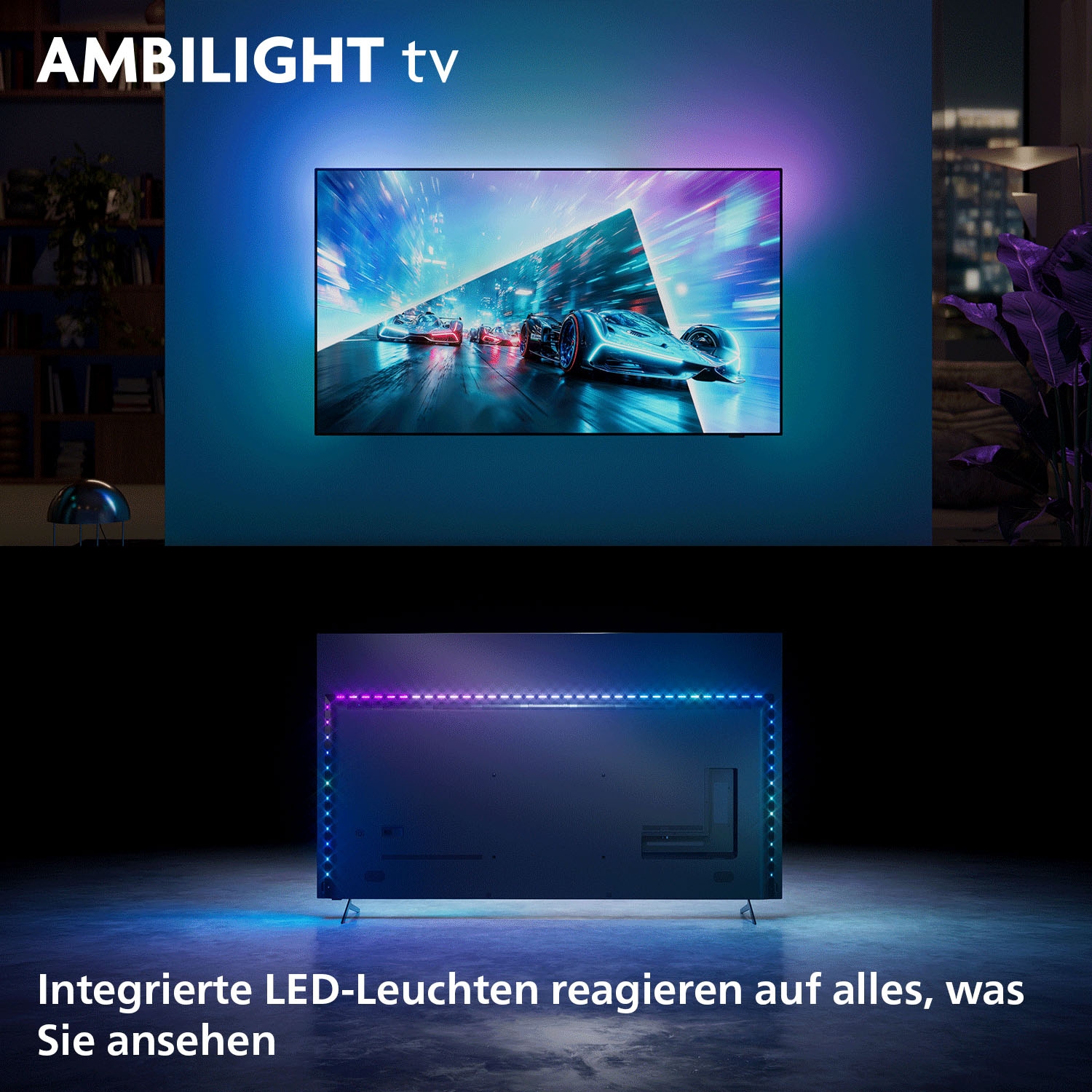 Philips OLED-Fernseher »65OLED761/12« 164 cm/55 ″ Smart-TV