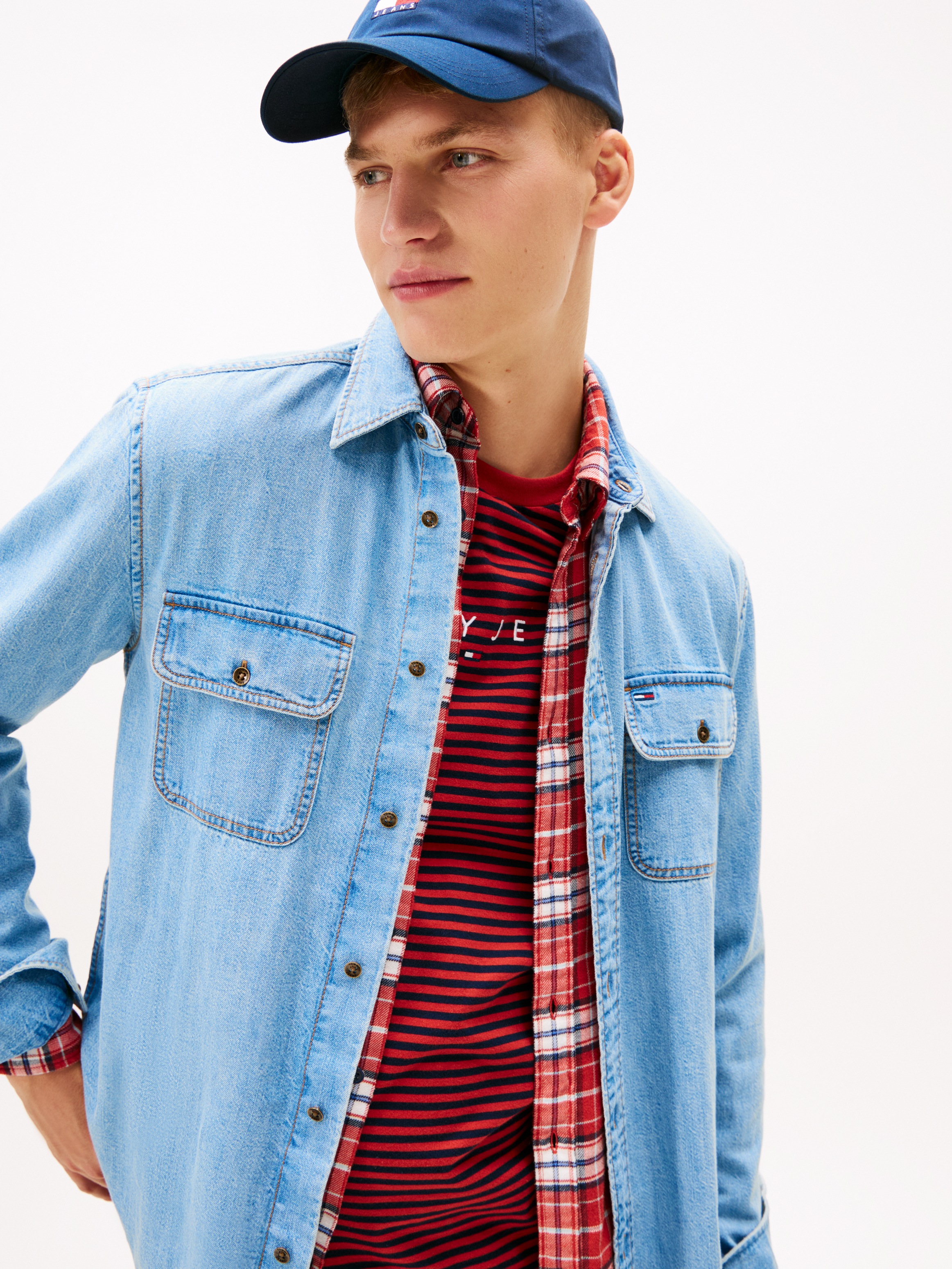 Tommy Jeans Jeanshemd "TJM DENIM RELAXED FIT" günstig online kaufen