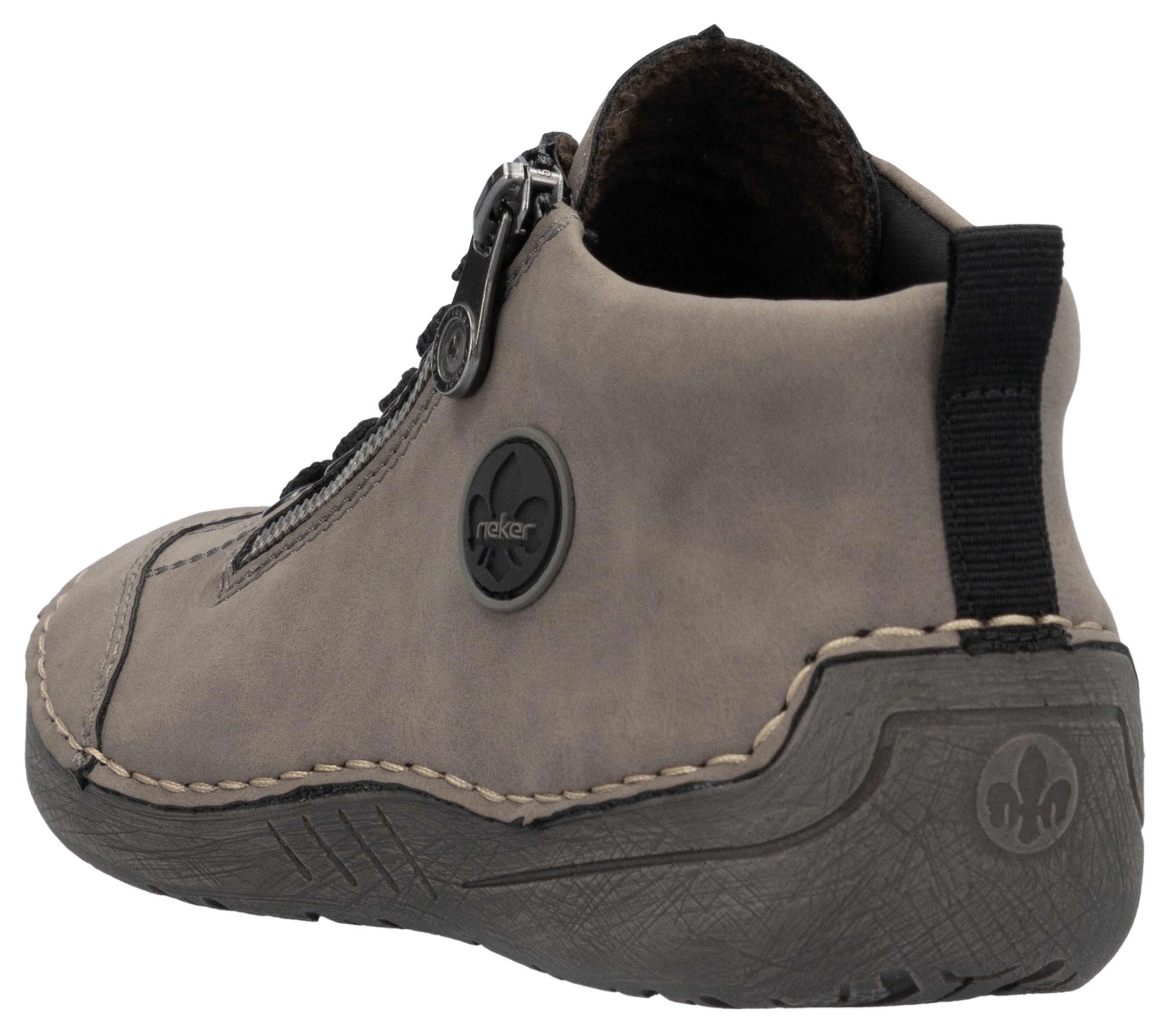 Rieker Schnürboots, Sneaker, Schnürschuh, Outdoorschuh mit Reißverschluss günstig online kaufen