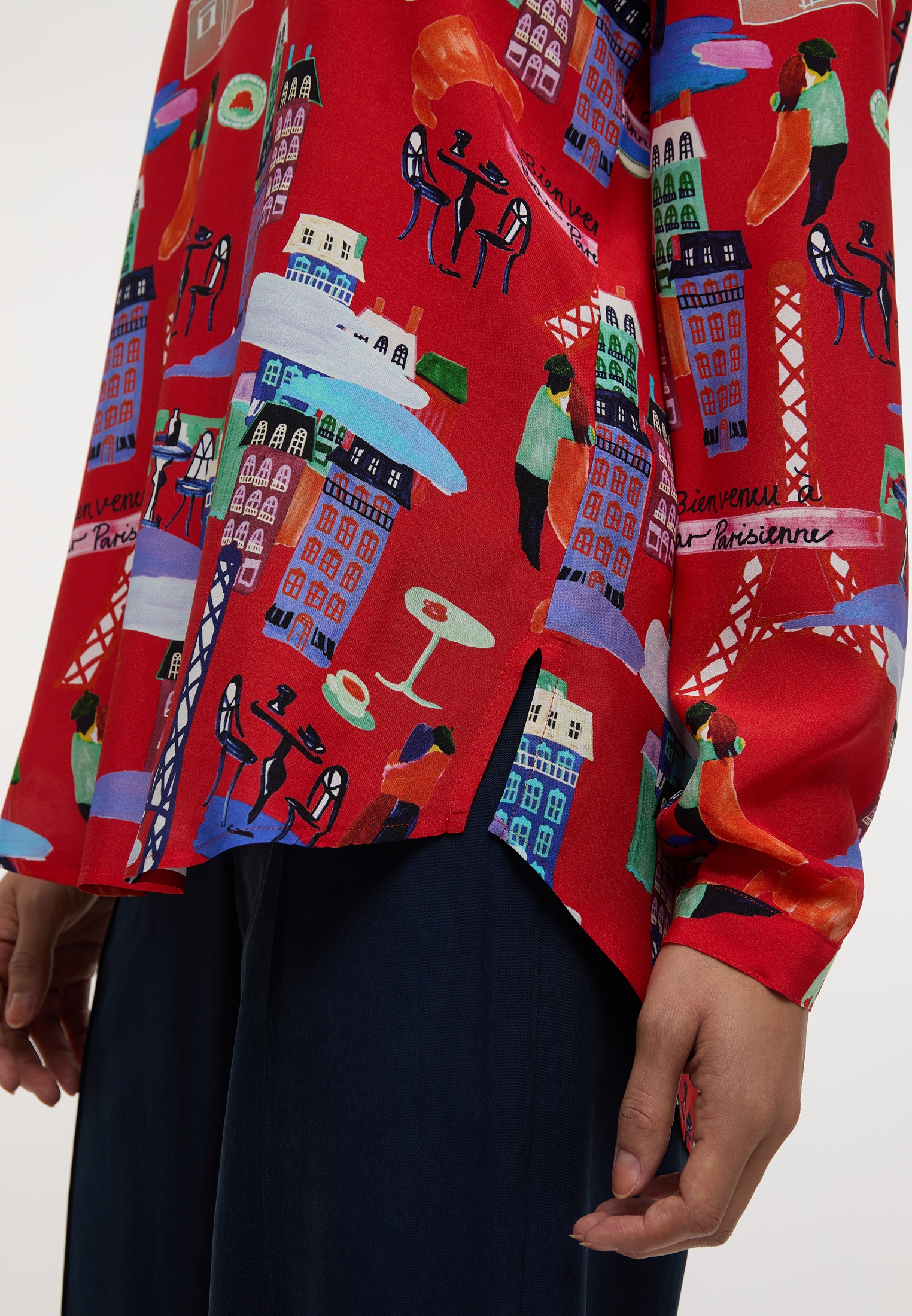 Eterna Longbluse »LOOSE FIT«