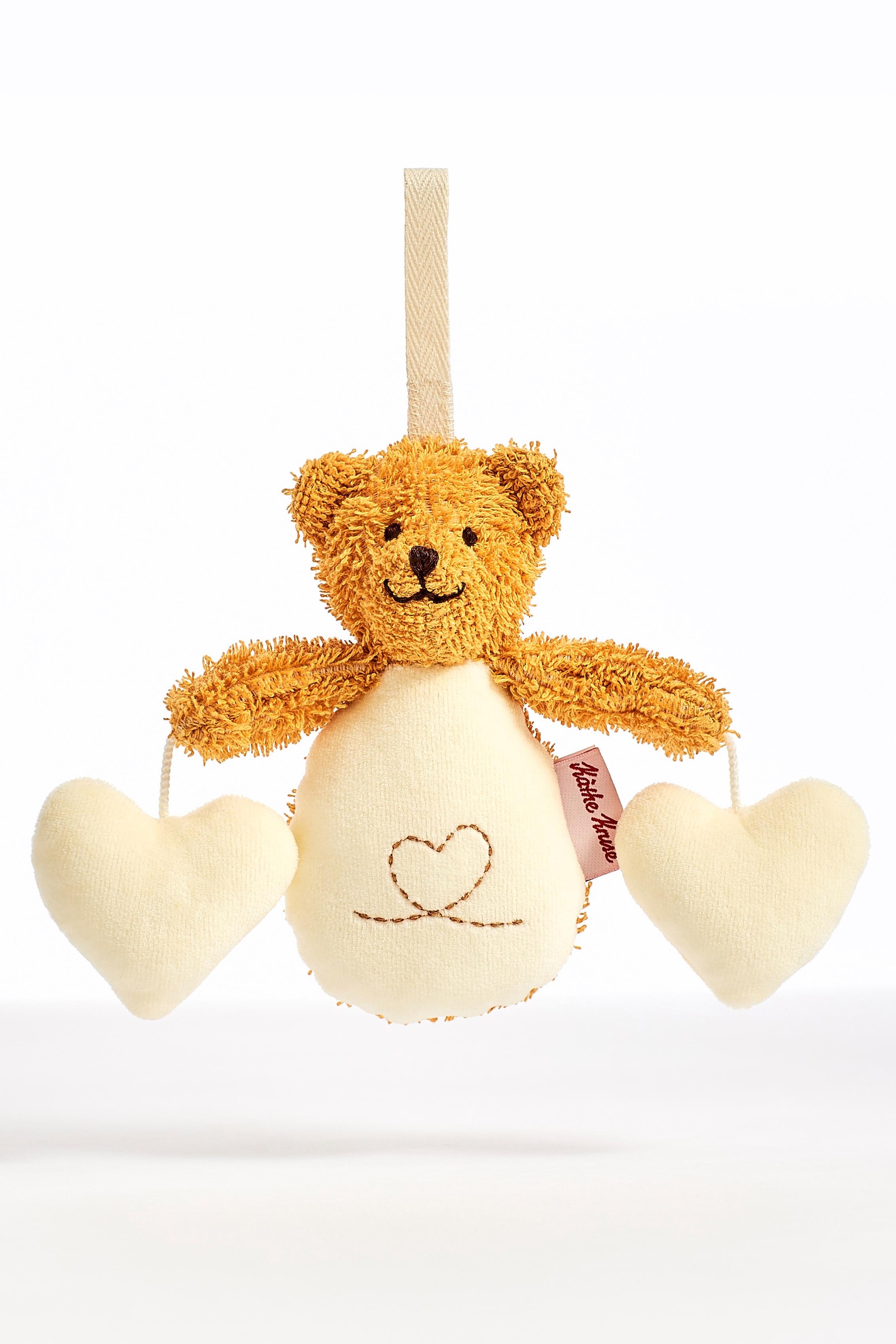 Greifling Bär Caramel Mini Mobile, (1-tlg.)