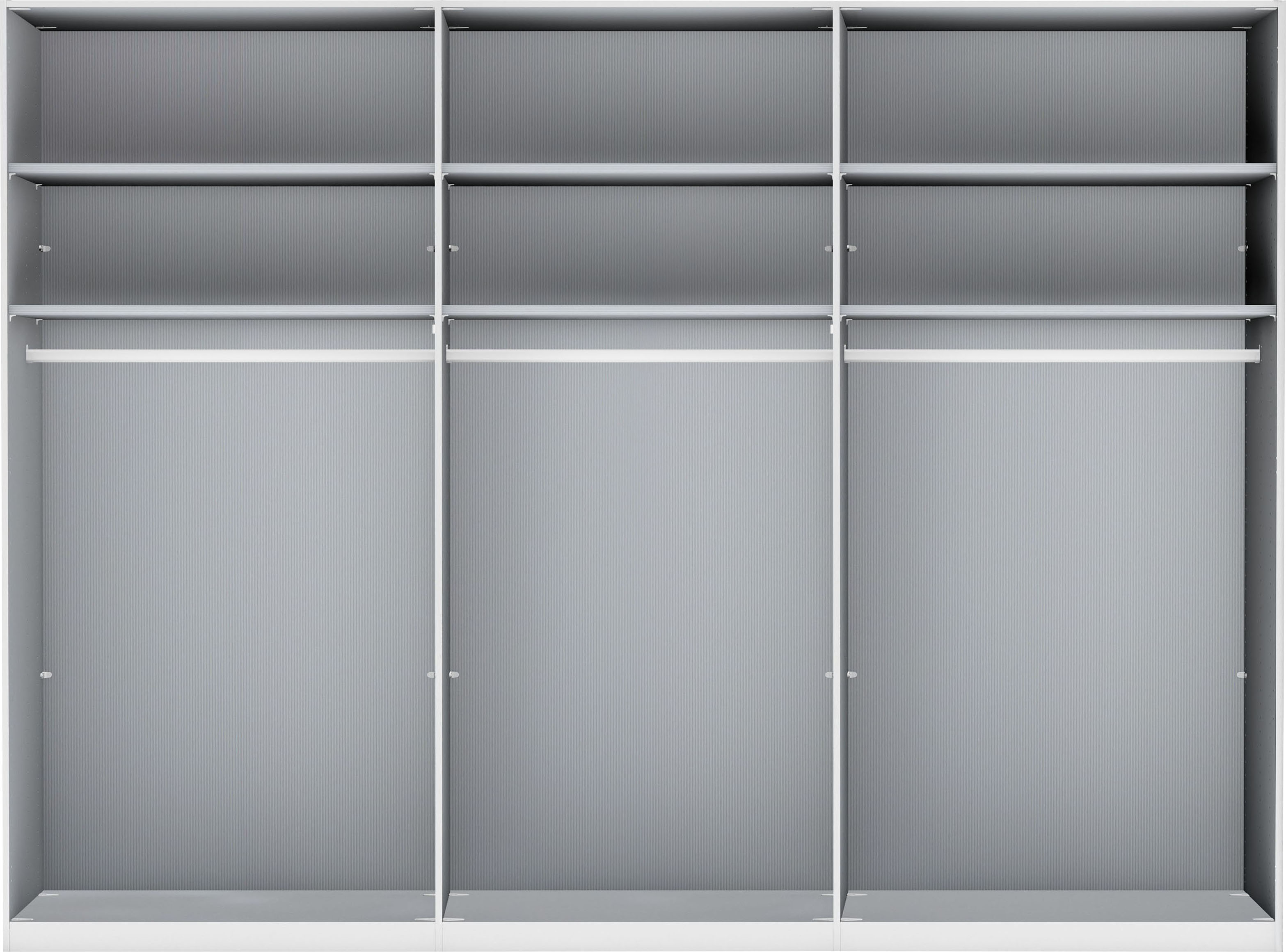 Thumbnail - WIEMANN Kleiderschrank "Monaco, Kleiderschrank, Schrank, Wäscheschrank, mit edler Glasfront" 2 Breiten, 2 Höhen 216/236 ...