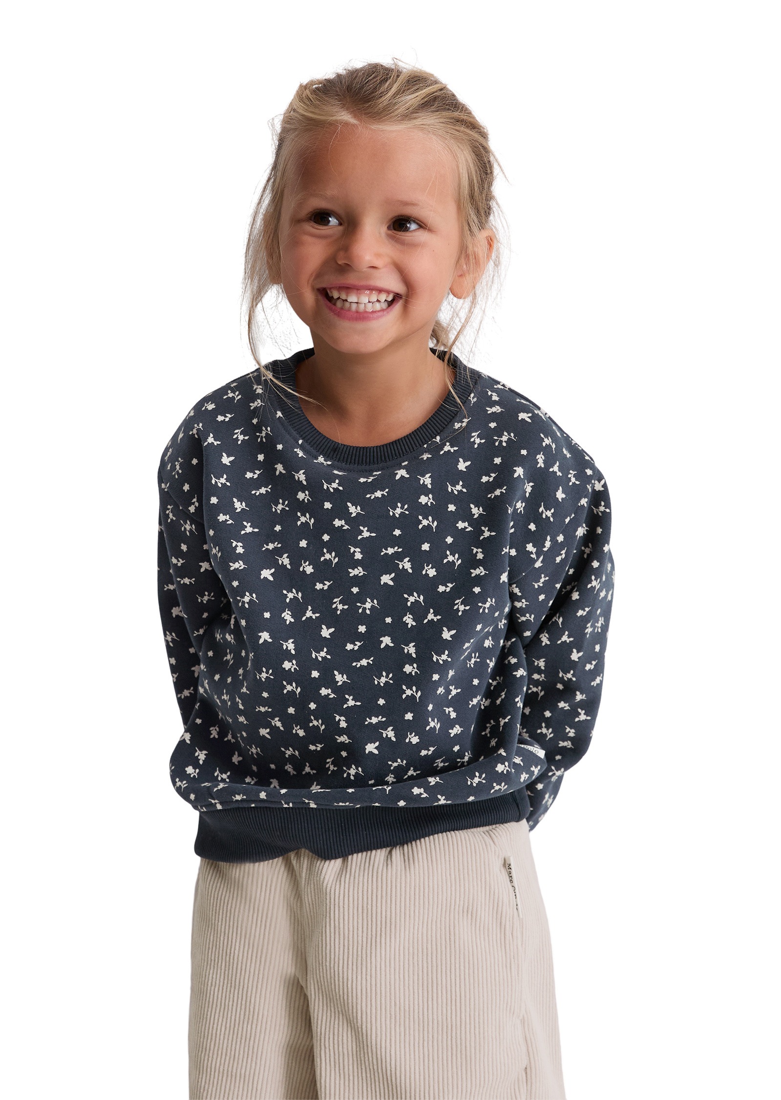 Marc O'Polo Sweatshirt »mit Rüschen-Details oder Allover-Print«
