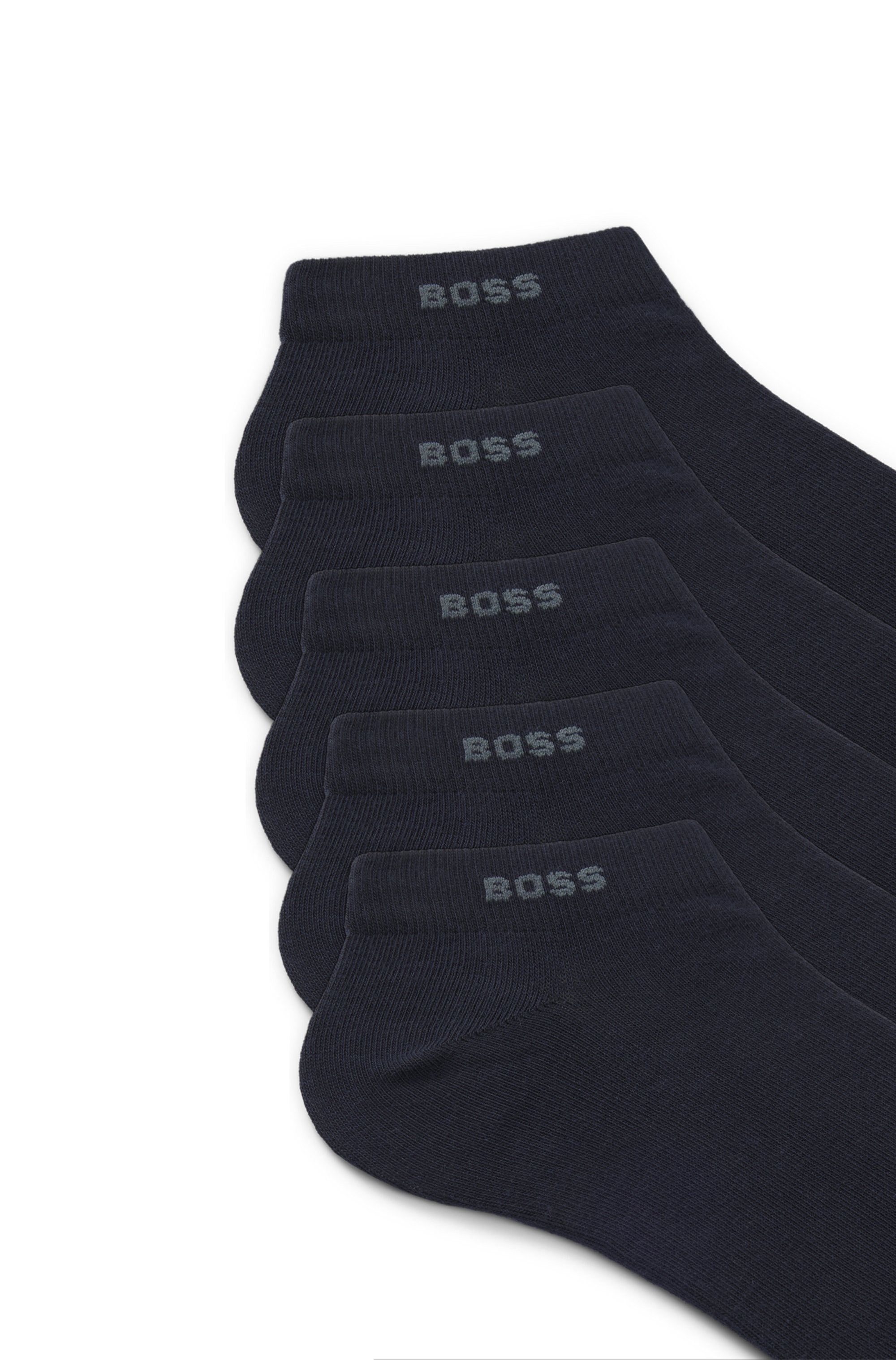 BOSS Sneakersocken »5P AS Uni CC«, (Packung, 5 Paar), mit BOSS Label