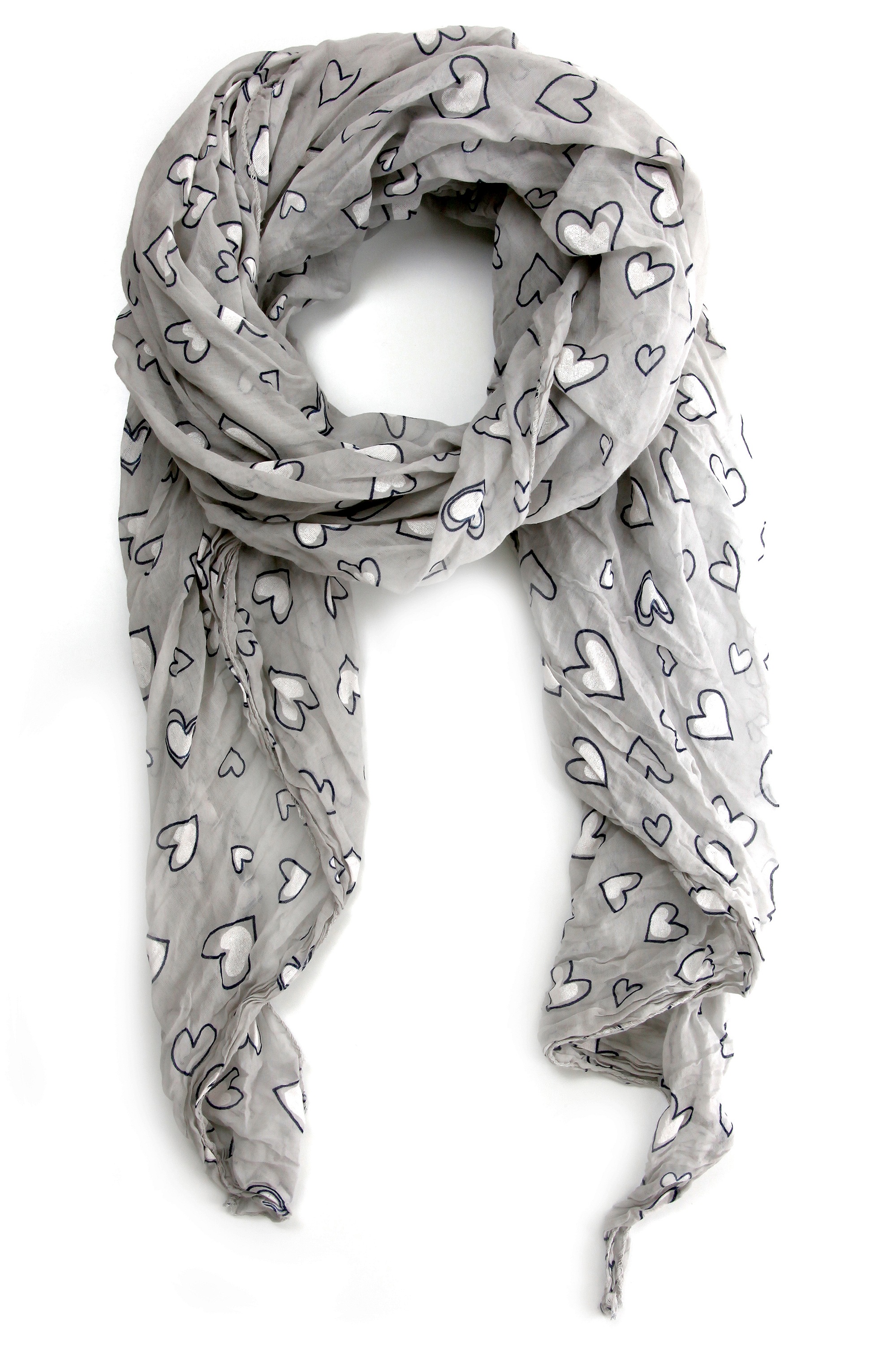 COLLEZIONE ALESSANDRO Modeschal "Salzburg" 1 Stk. tlg. mit Herzen, Made in günstig online kaufen