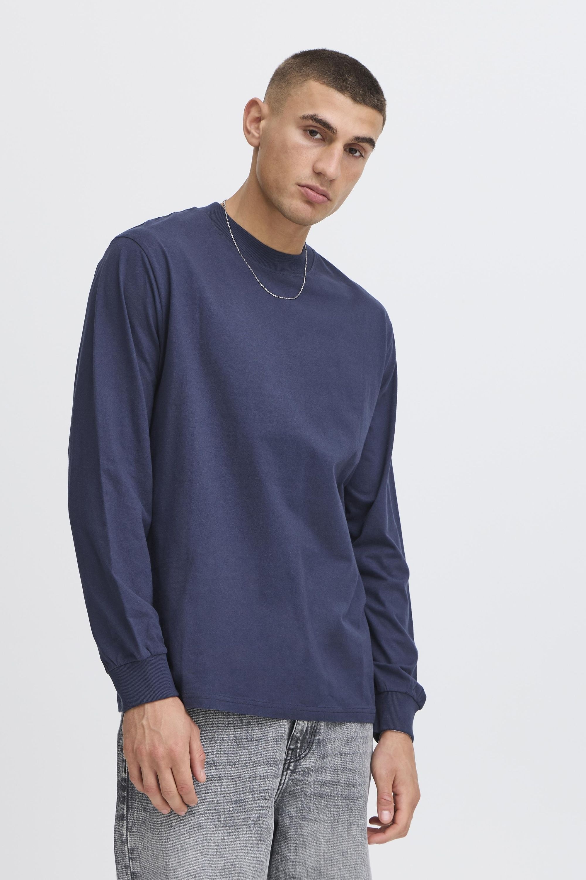 Thumbnail - Solid Langarmshirt "Langarmshirt SDREYNALDO"