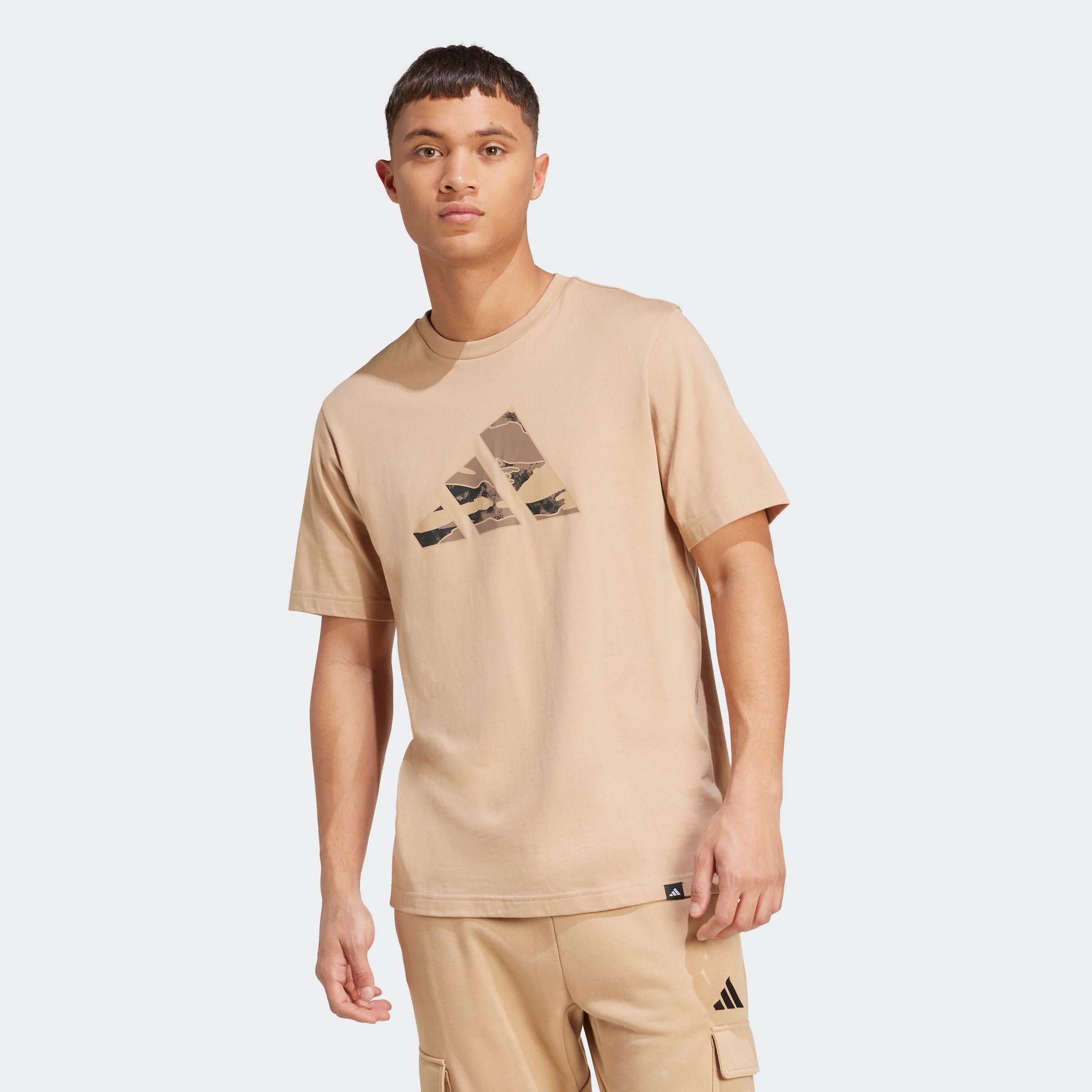 adidas Sportswear T-Shirt "M CAMO LOGO T" sportlicher Stil, ohne Verschluss günstig online kaufen