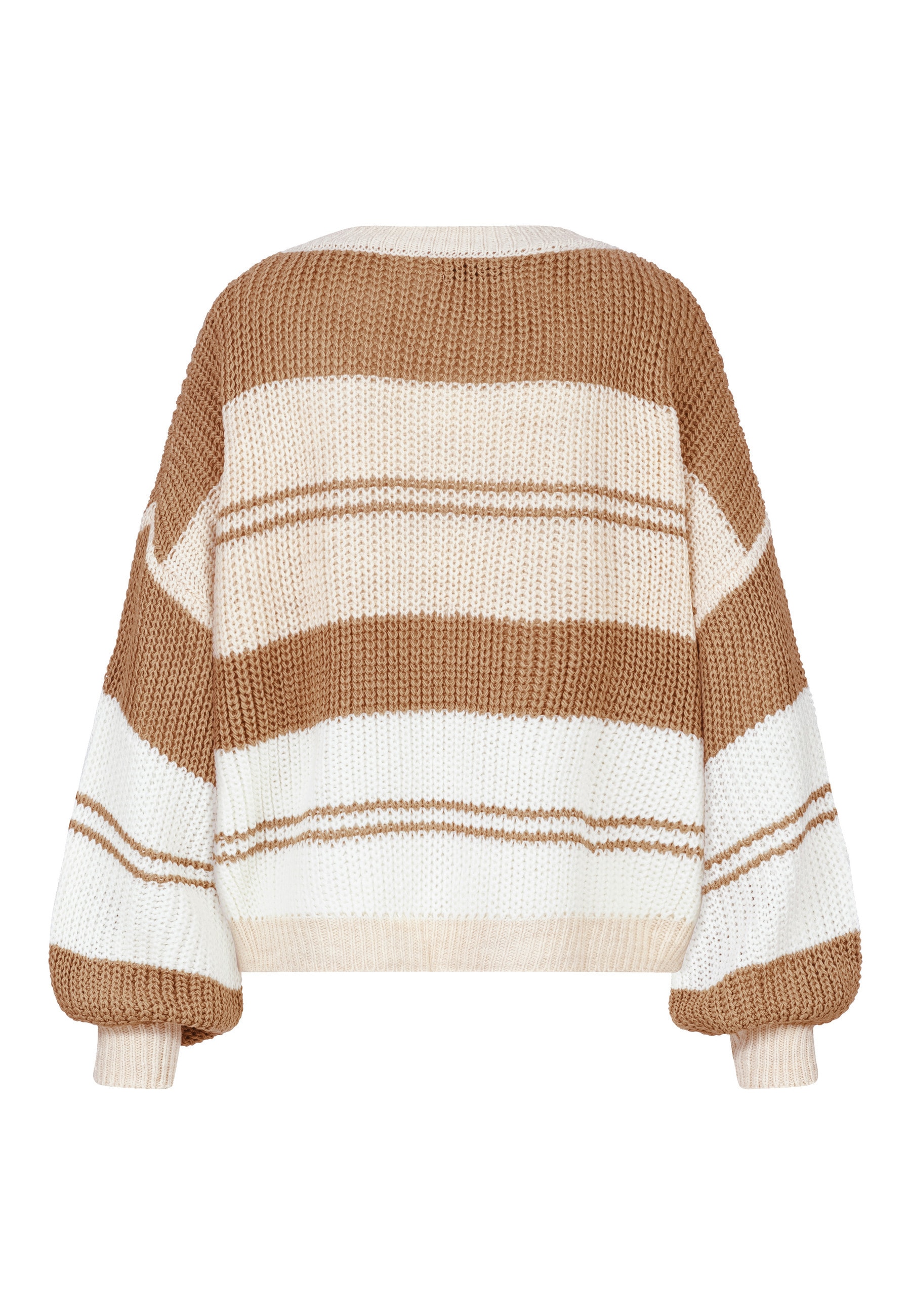 CLOUD 5IVE Fleecepullover »CLOUD 5IVE Knit Sweater with stripes«

