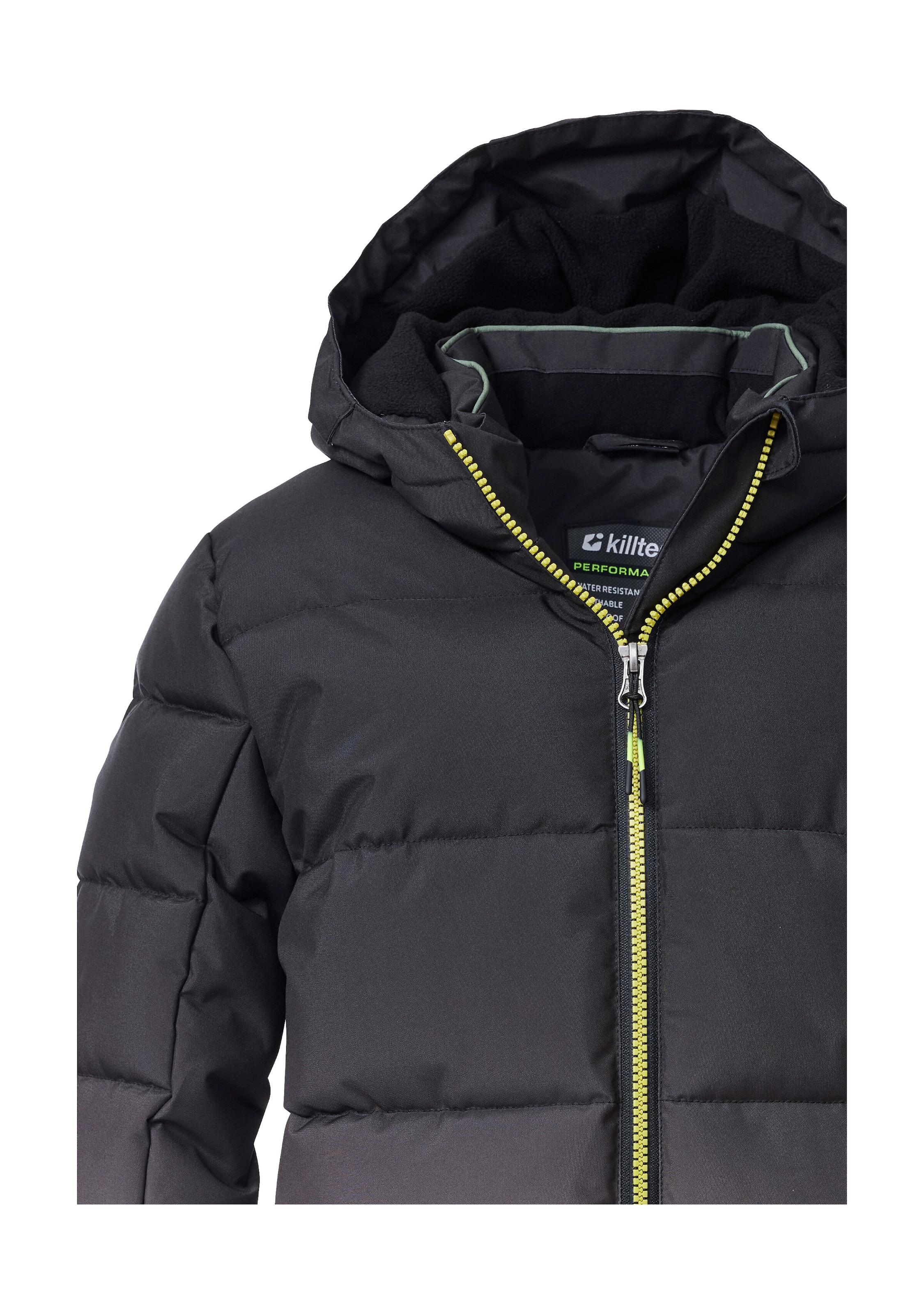 Killtec Skijacke »KSW 382 BYS SKI QLTD JCKT«, Wasserabweisende, winddichte Winterjacke mit regulierbarer Kapuze