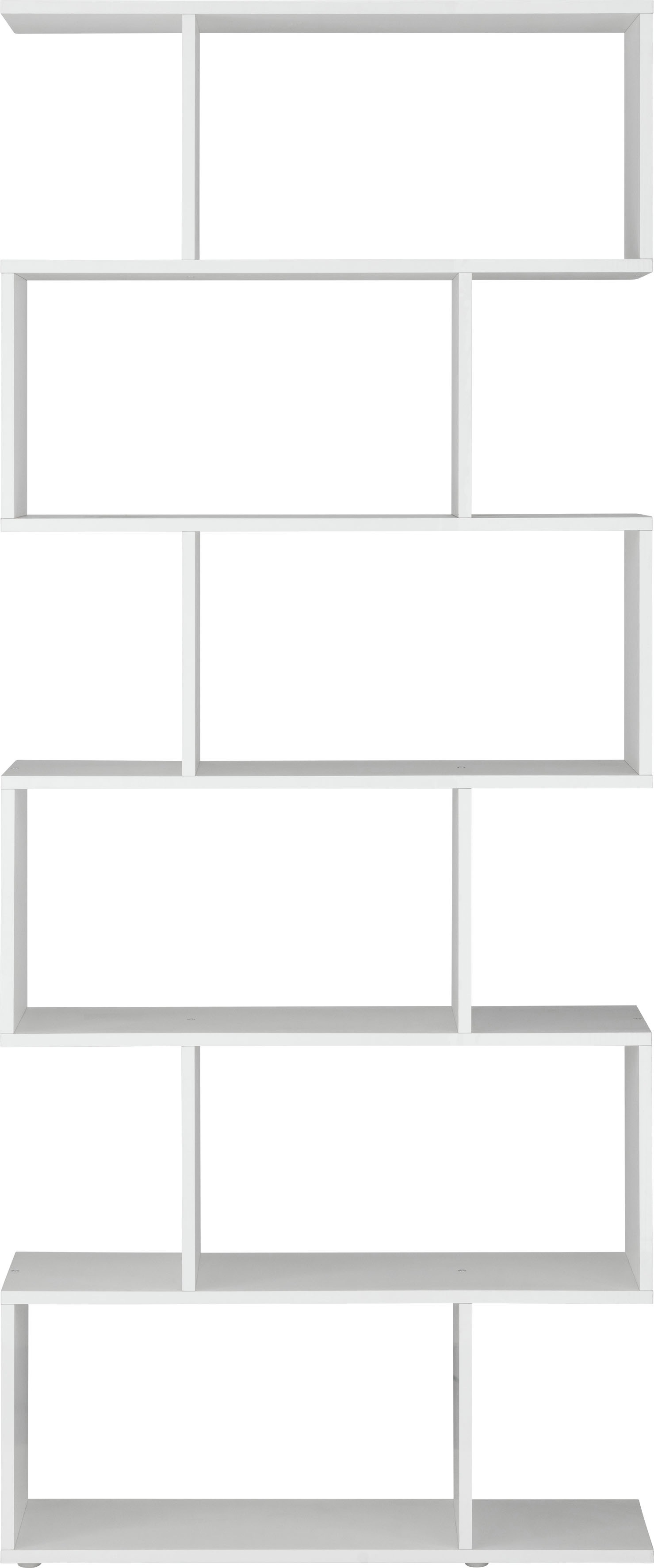 Thumbnail - Home affaire Aktenregal "Calli" Regal im modernen Design, Breite 80 cm x Höhe 192 cm, Made in Italy