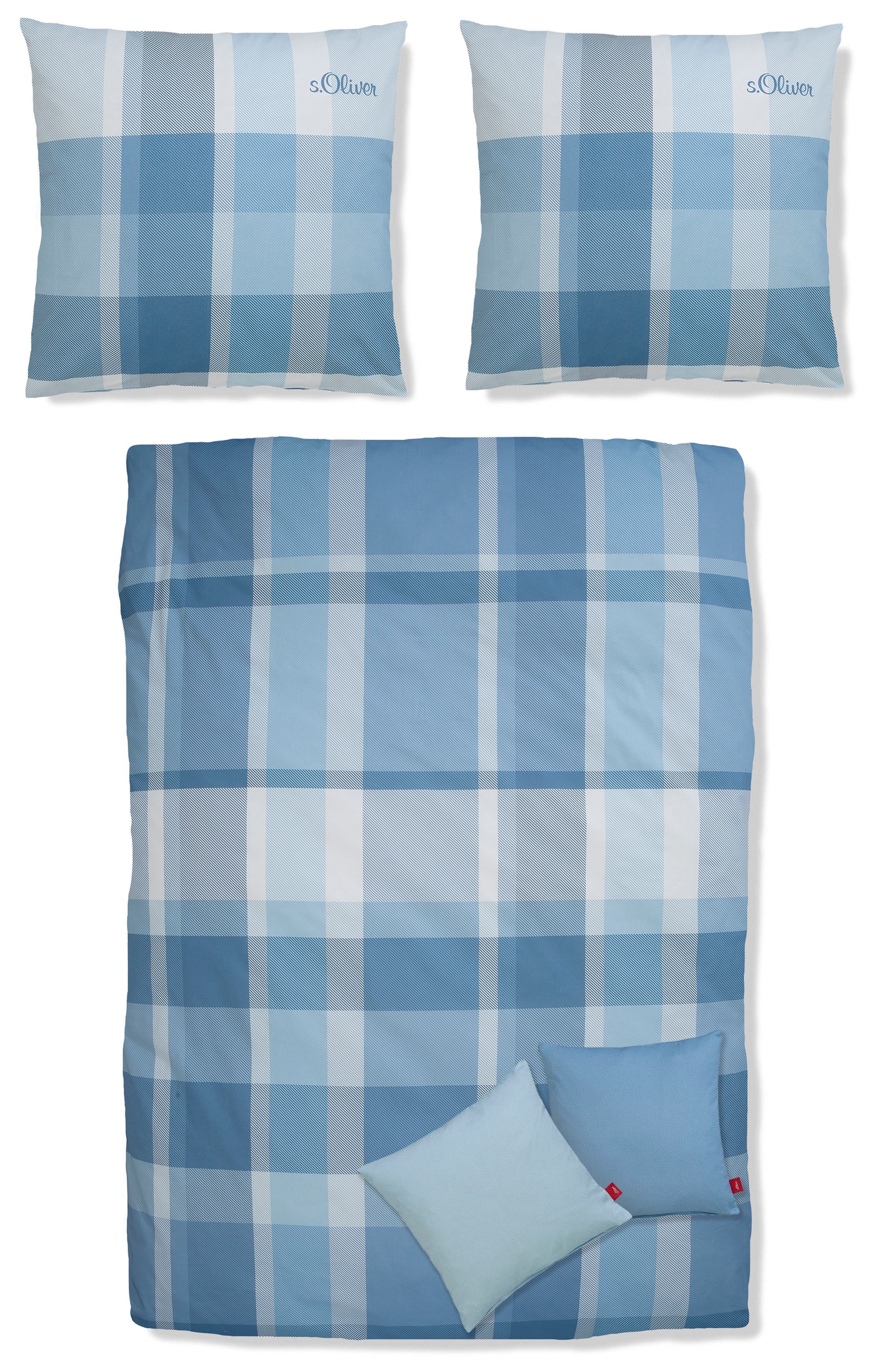 s.Oliver Bettwäsche "Tabea in Gr. 135x200 oder 155x220 cm" 3 Stk. tlg. Mark günstig online kaufen