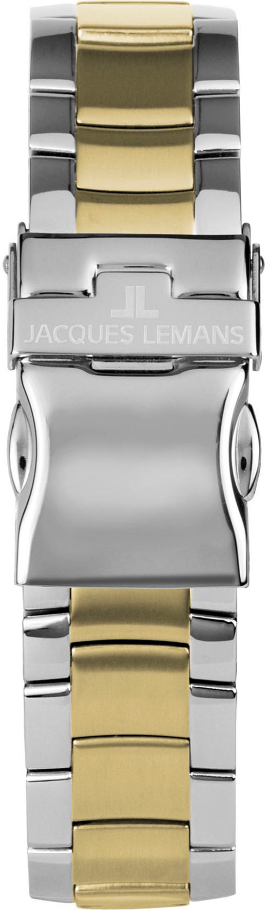 Jacques Lemans Quarzuhr »Derby«, Armbanduhr, Herrenuhr, Edelstahlarmband, analog, Tag, kleine Sekunde