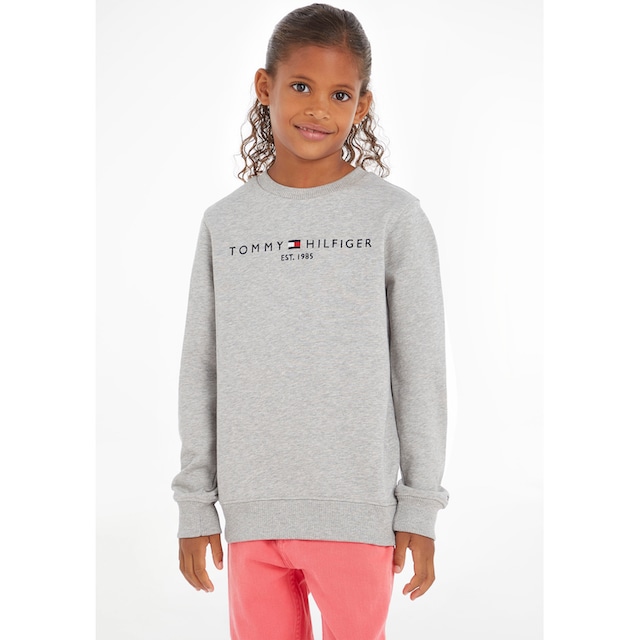 Tommy Hilfiger Sweatshirt »ESSENTIAL SWEATSHIRT«, für Jungen und Mädchen  bestellen | BAUR