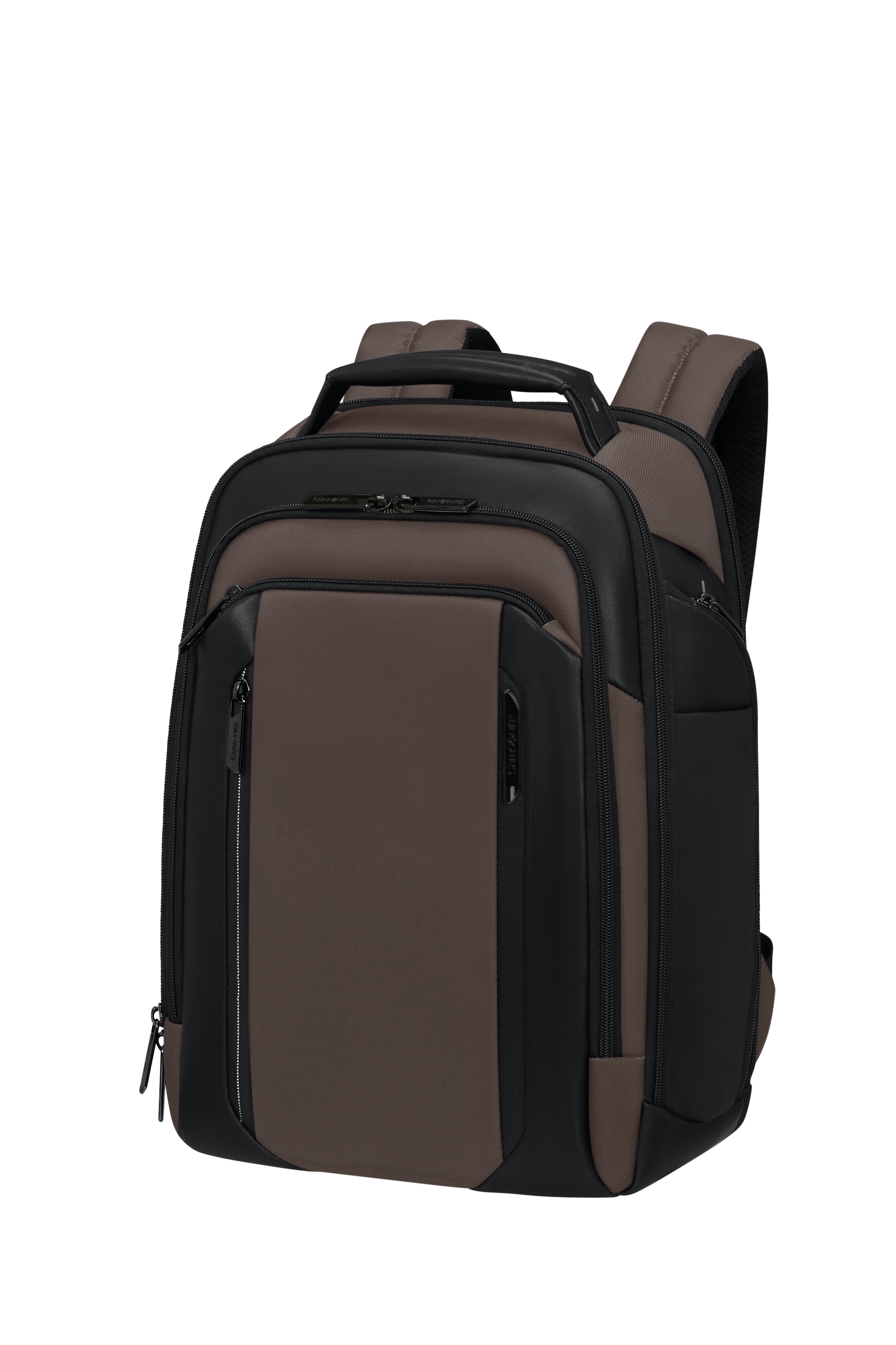"Laptoprucksack SAMSONITE ""SPECTROLITE 4.0"", Gr. B/H/T: 29cm x 41cm x 14cm, braun, Polyester, Rucksäcke Laptoprucksack, Geschäftsrucksack