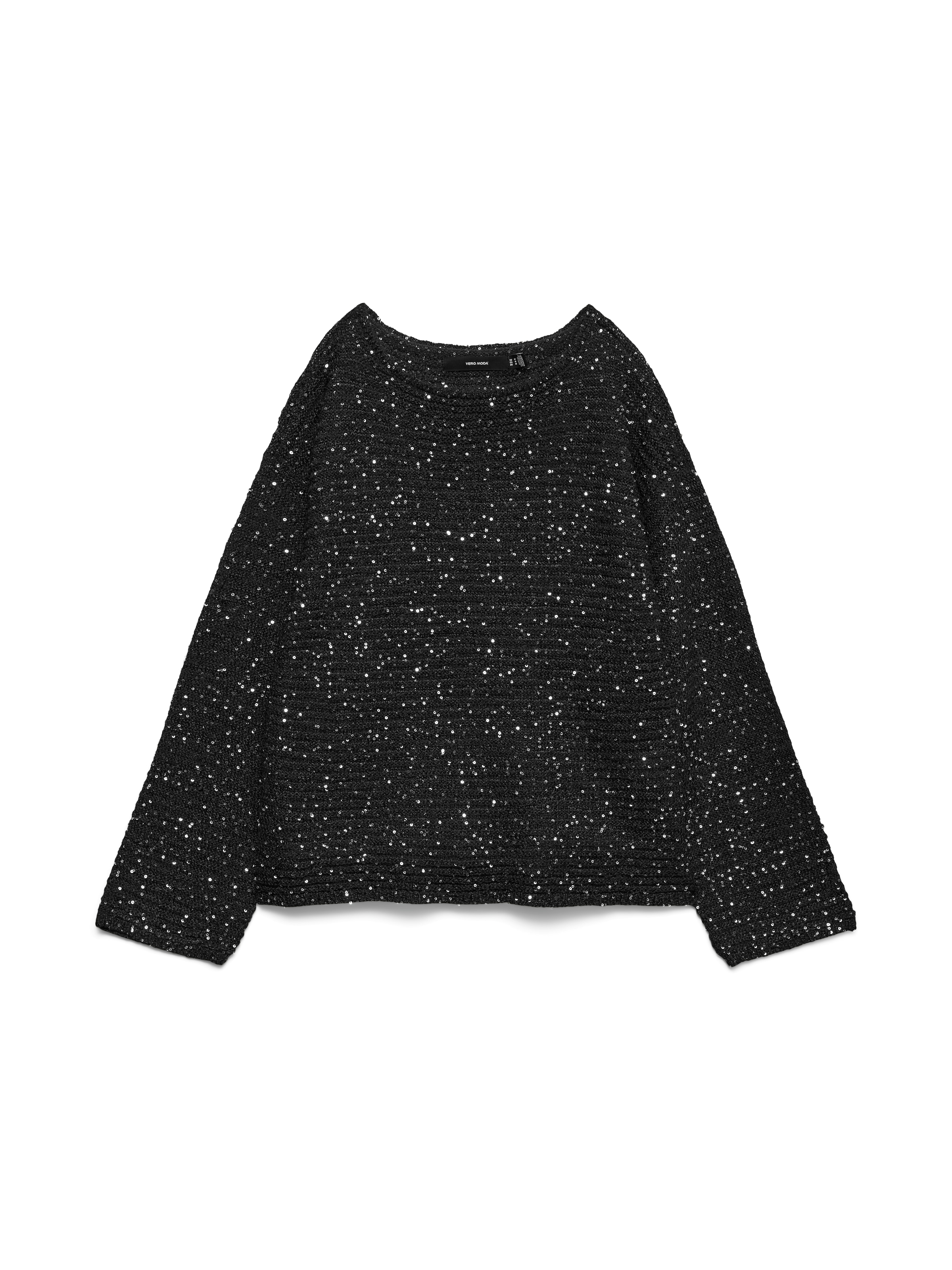 Vero Moda Strickpullover "VMLEILANI STITCH LS BOATNECK PULLOVER" günstig online kaufen
