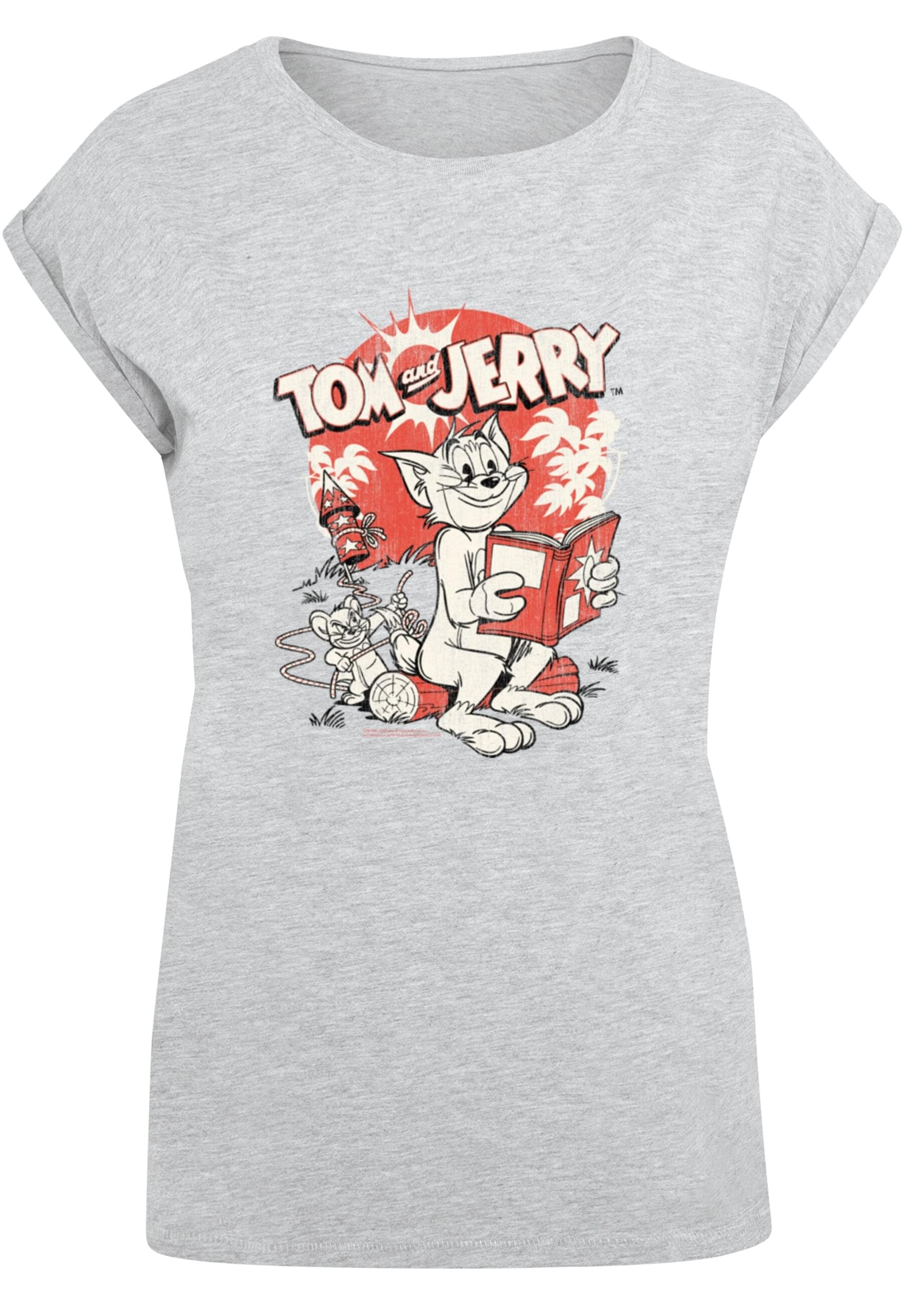 T-Shirt »ABSOLUTE CULT Damen Ladies Tom and Jerry - Rocket Prank T-Shirt«