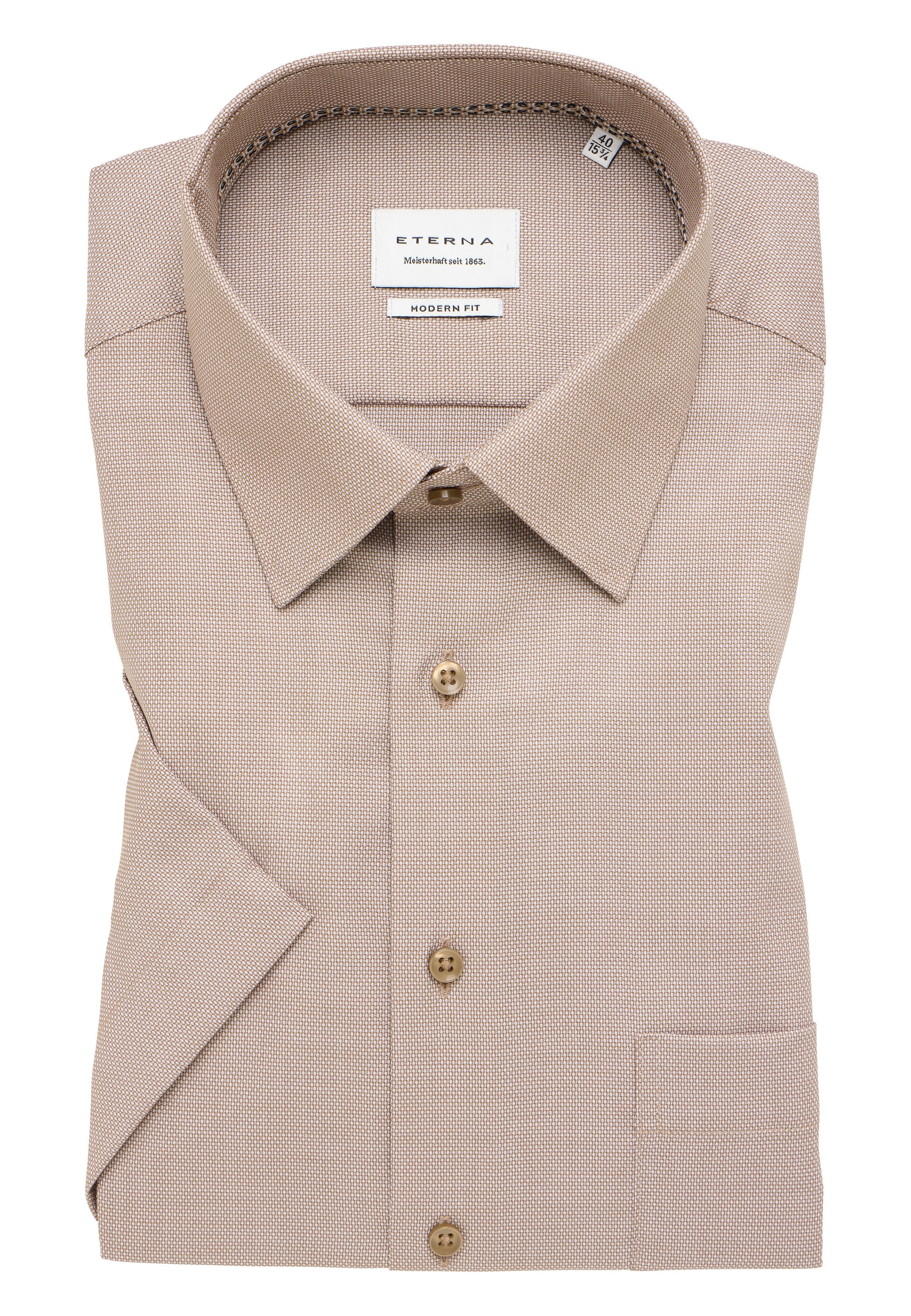 Eterna Kurzarmhemd »MODERN FIT«, NON IRON (bügelfrei)