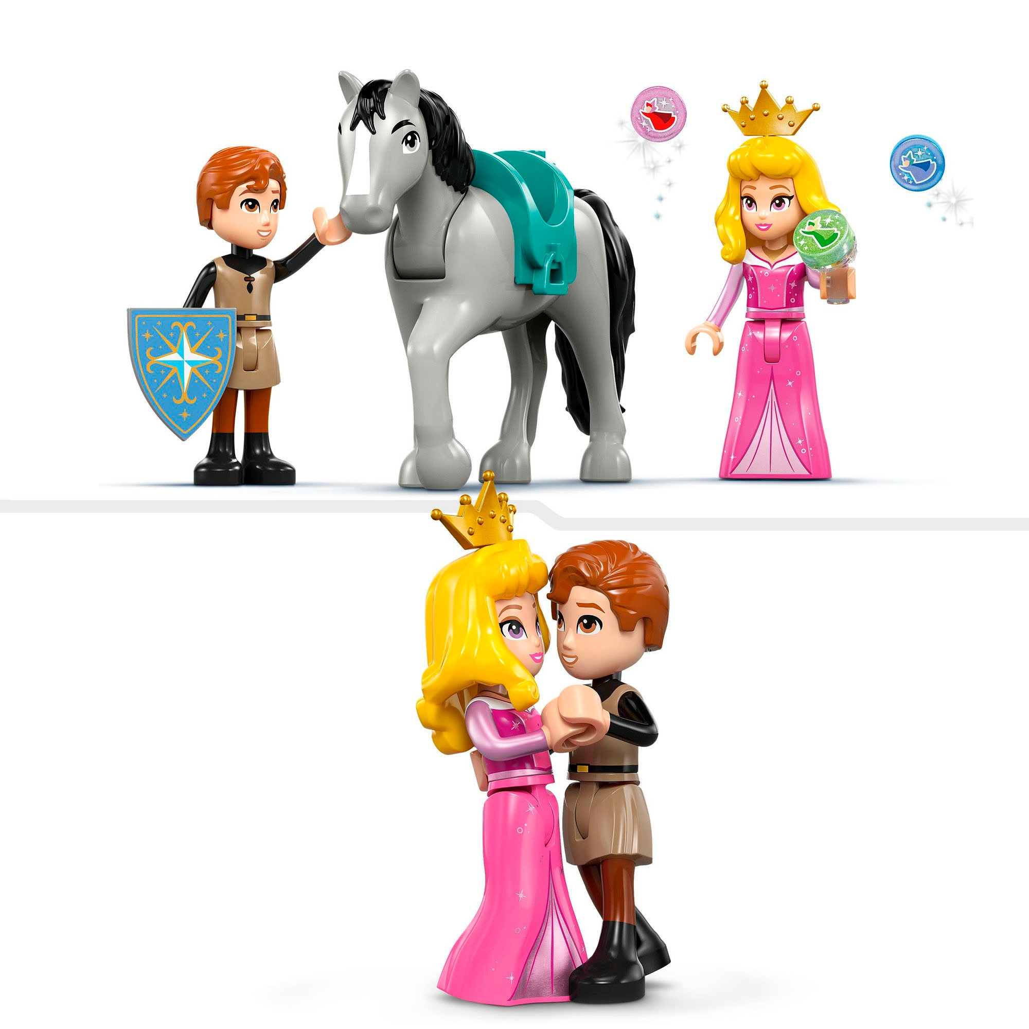 LEGO® Konstruktionsspielsteine »Malefiz als Drache (43240), LEGO Disney Princess«, (583 St.), Made in Europe