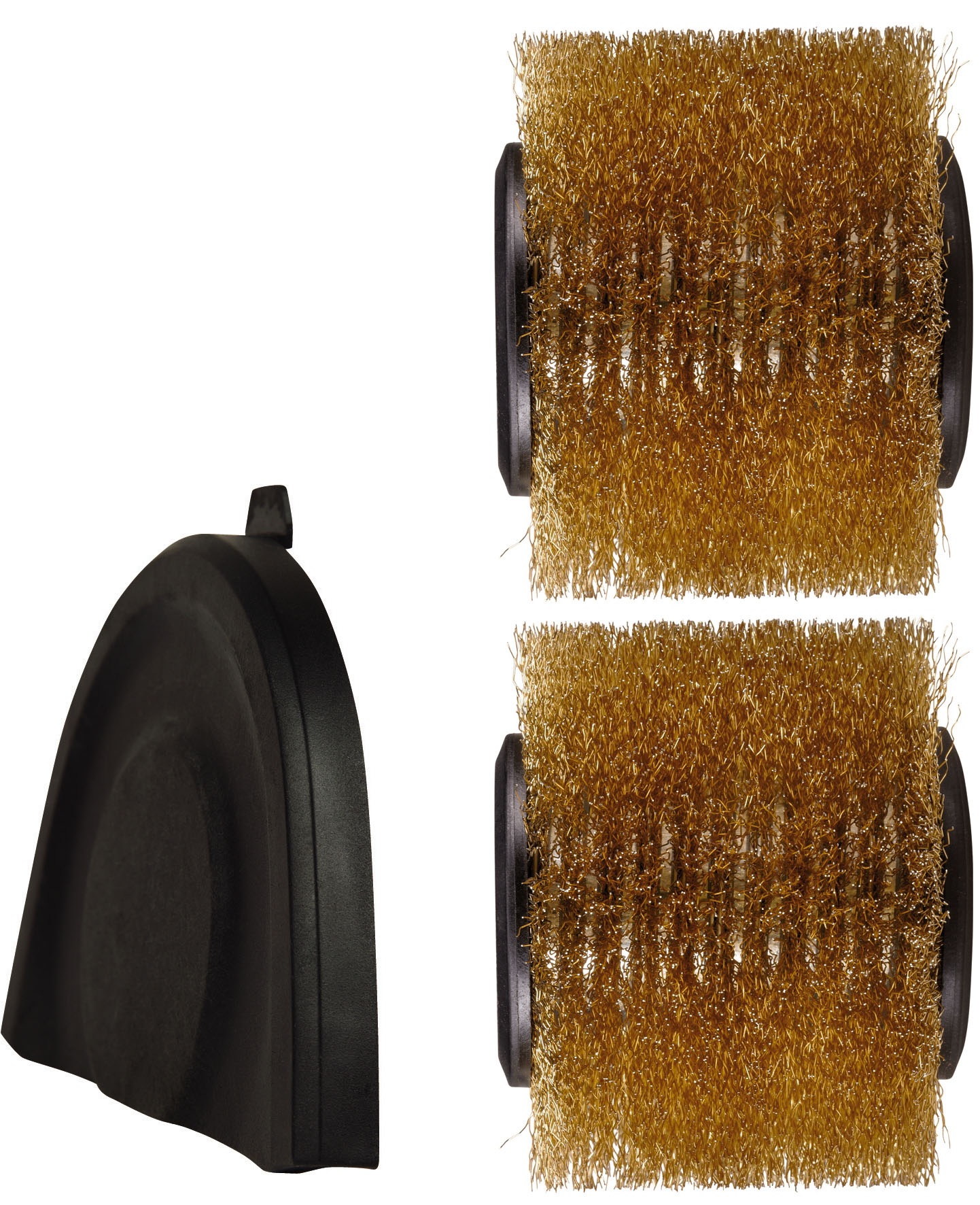 Reinigungsbürsten-Set EINHELL, B:11,9cm H:21cm L:13,3cm, schwarz, Stahl, Reinigungsbürsten, "ULTRA", Zubehör für Akku-Oberflächenbürste »Picobella«,