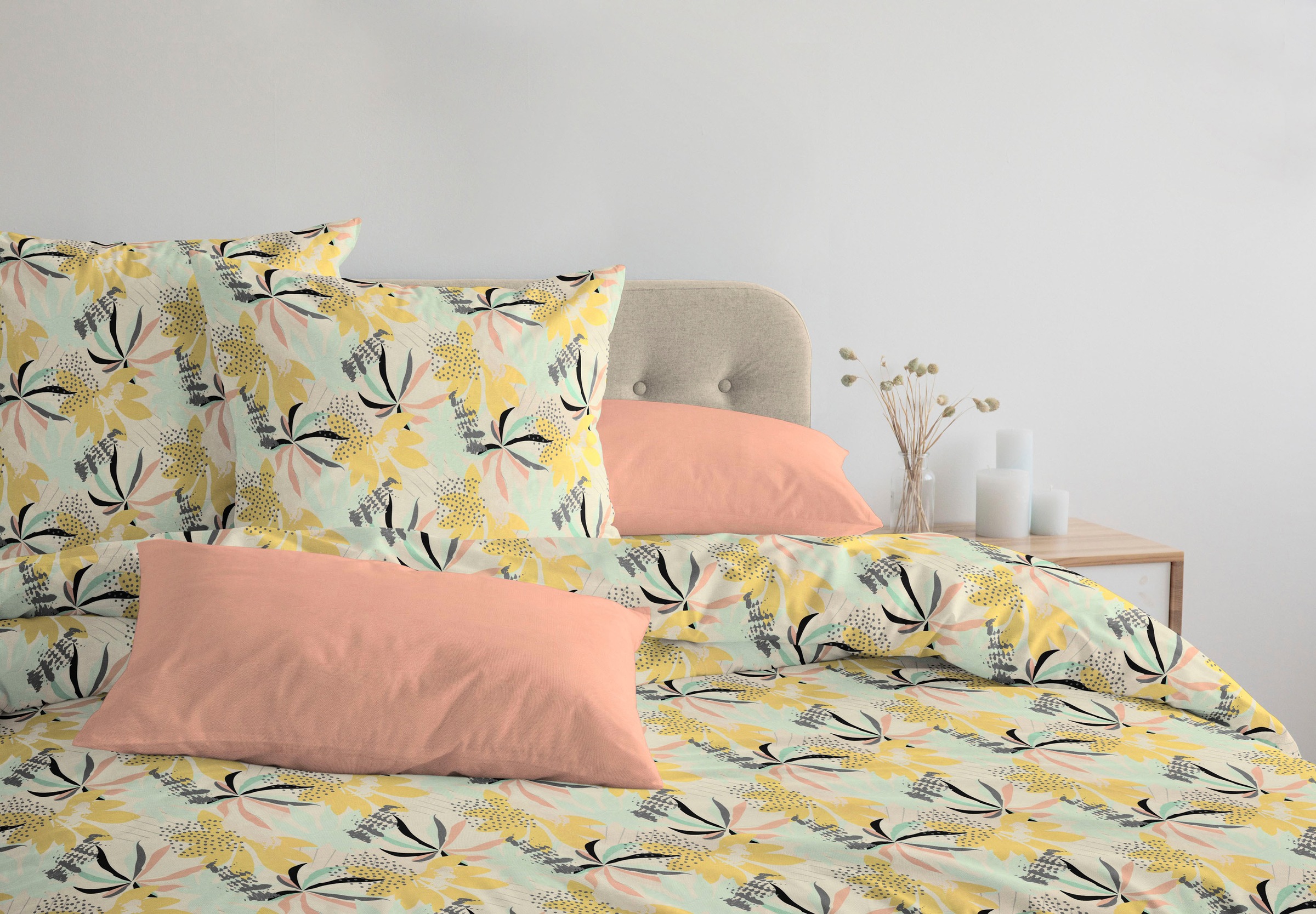 Adam Bettwäsche "Jungle" 2 Stk. tlg. aus 100 % Bio-Baumwolle, 2 teilig - Be günstig online kaufen
