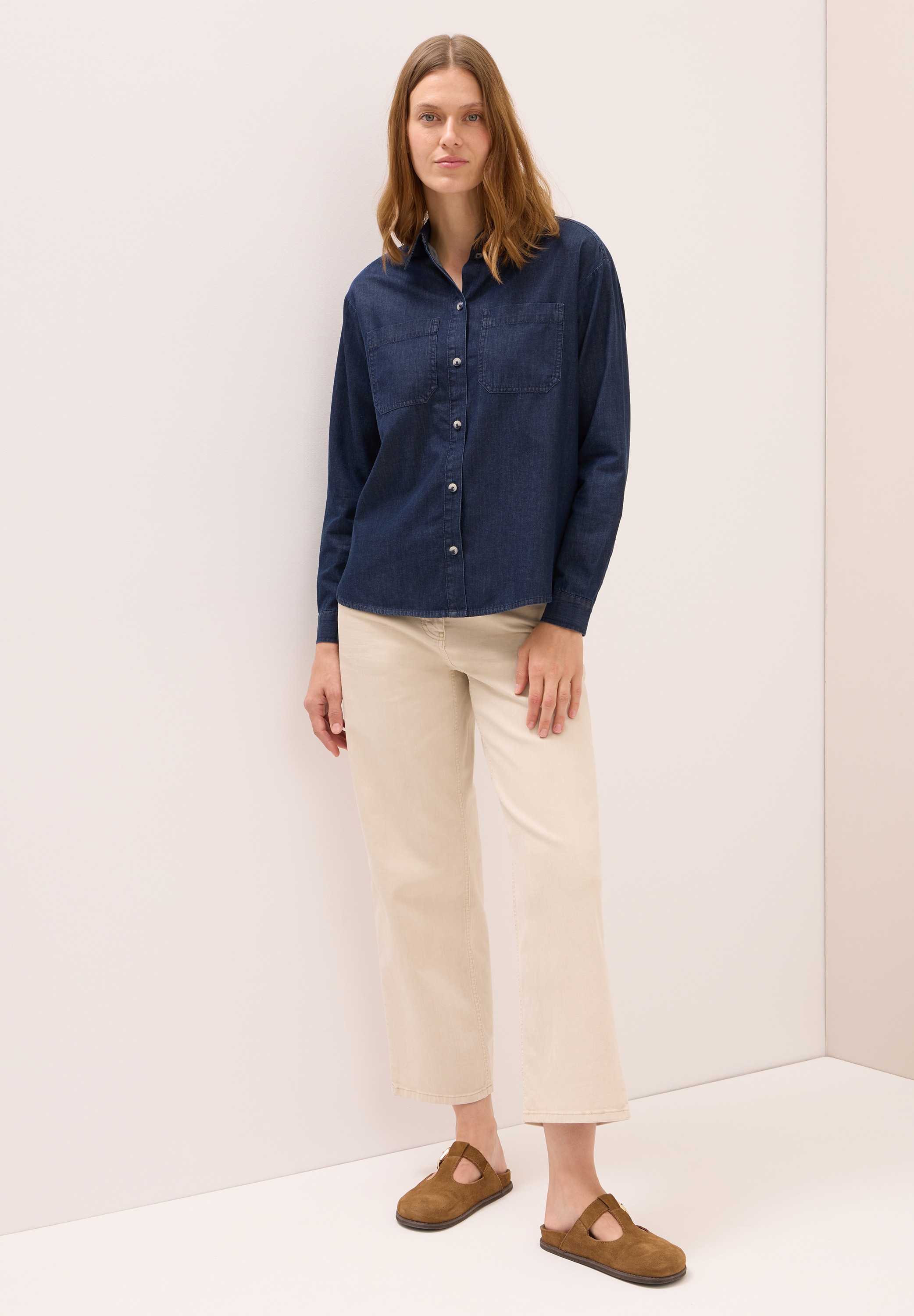 Cecil Jeansbluse, mit Brusttaschen