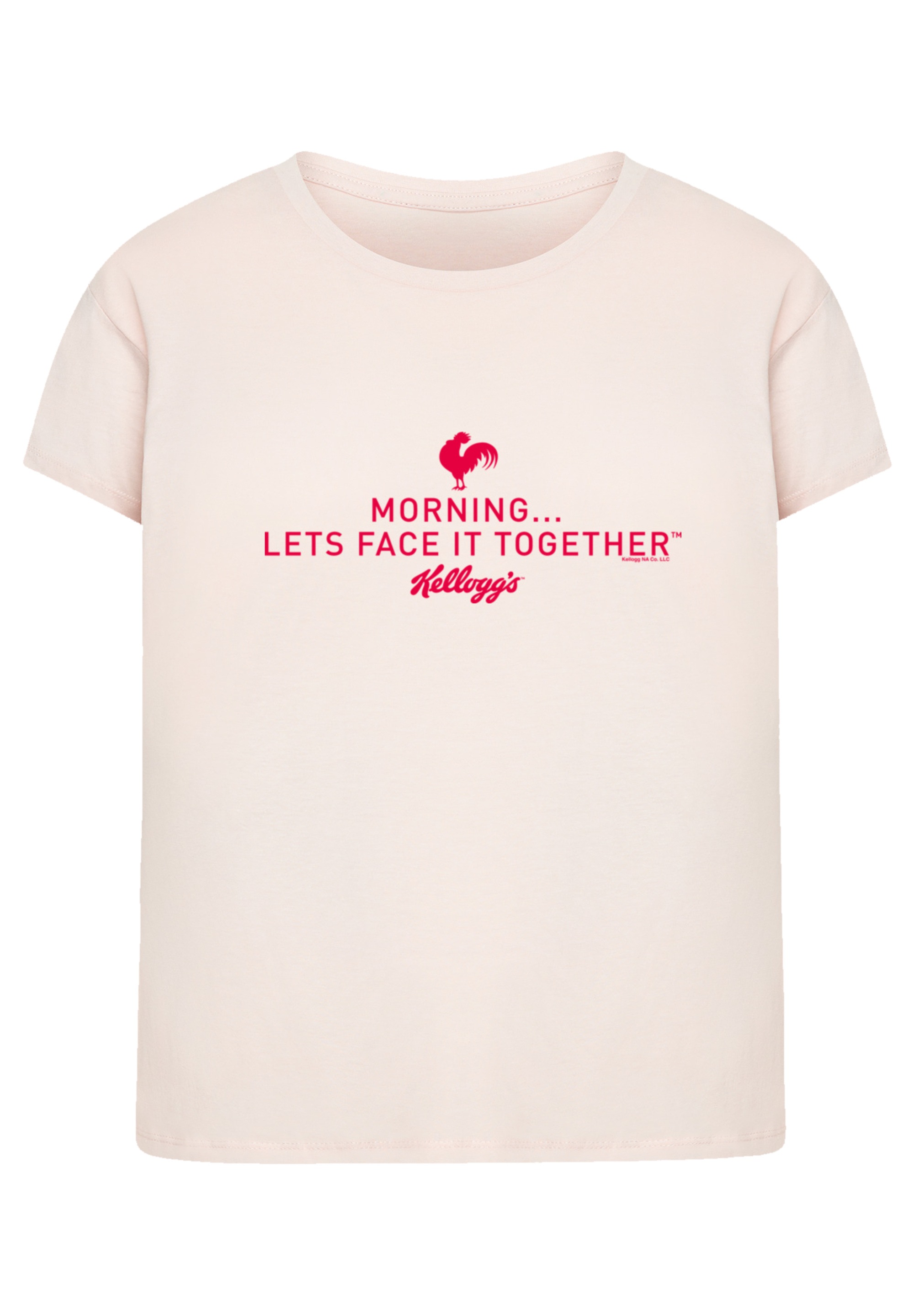 F4NT4STIC T-Shirt »Kellogg's Breakfast Cereals Morning Lets Face It« Premium Qualität