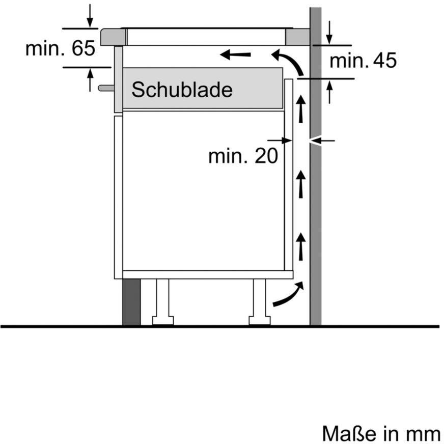 SIEMENS Flex-Induktions-Kochfeld von SCHOTT CERAN® »ED845FWB5E«, ED845FWB5E