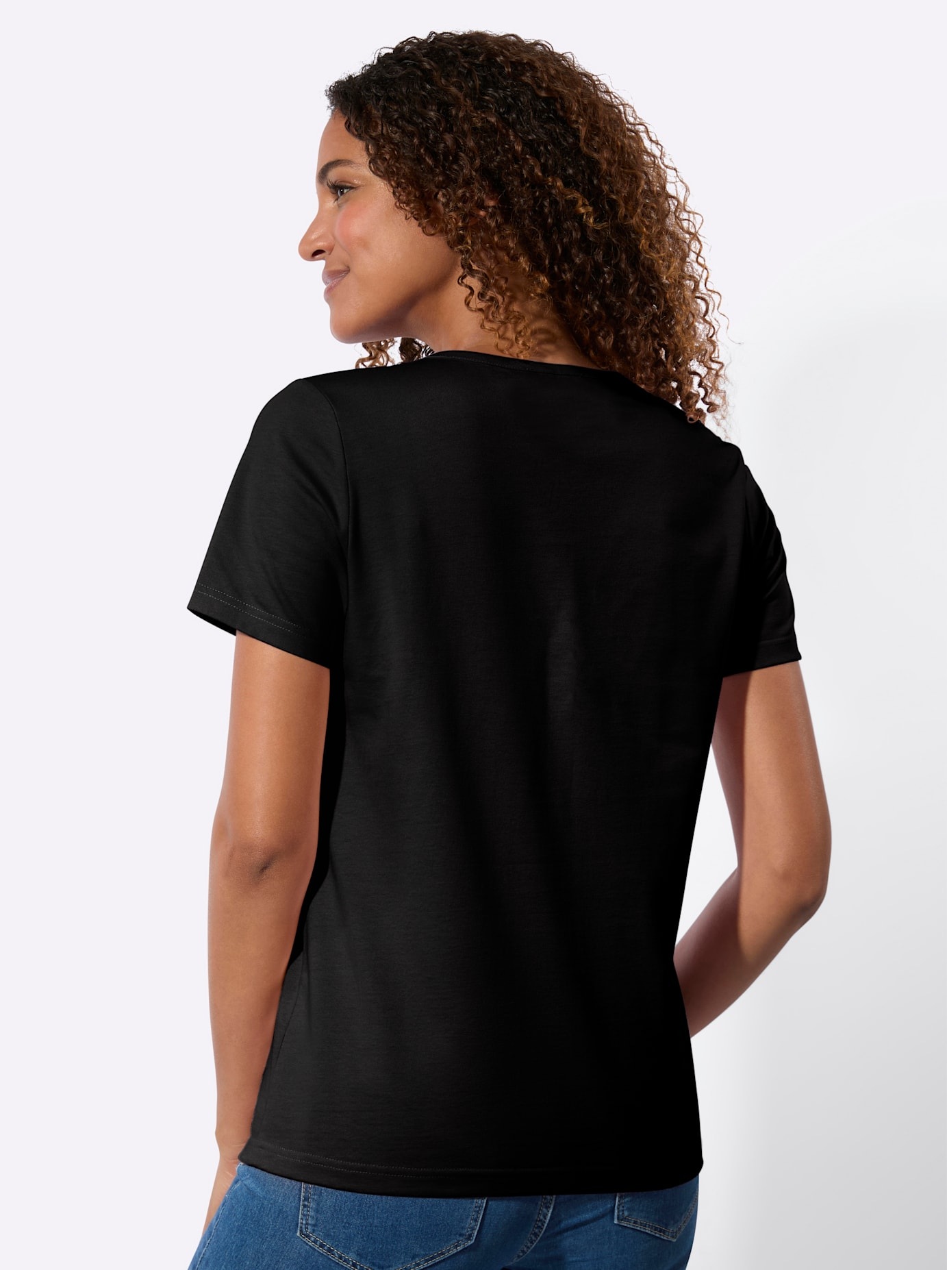 Casual Looks Kurzarmshirt "2er-Pack Shirts", 2 tlg. günstig online kaufen