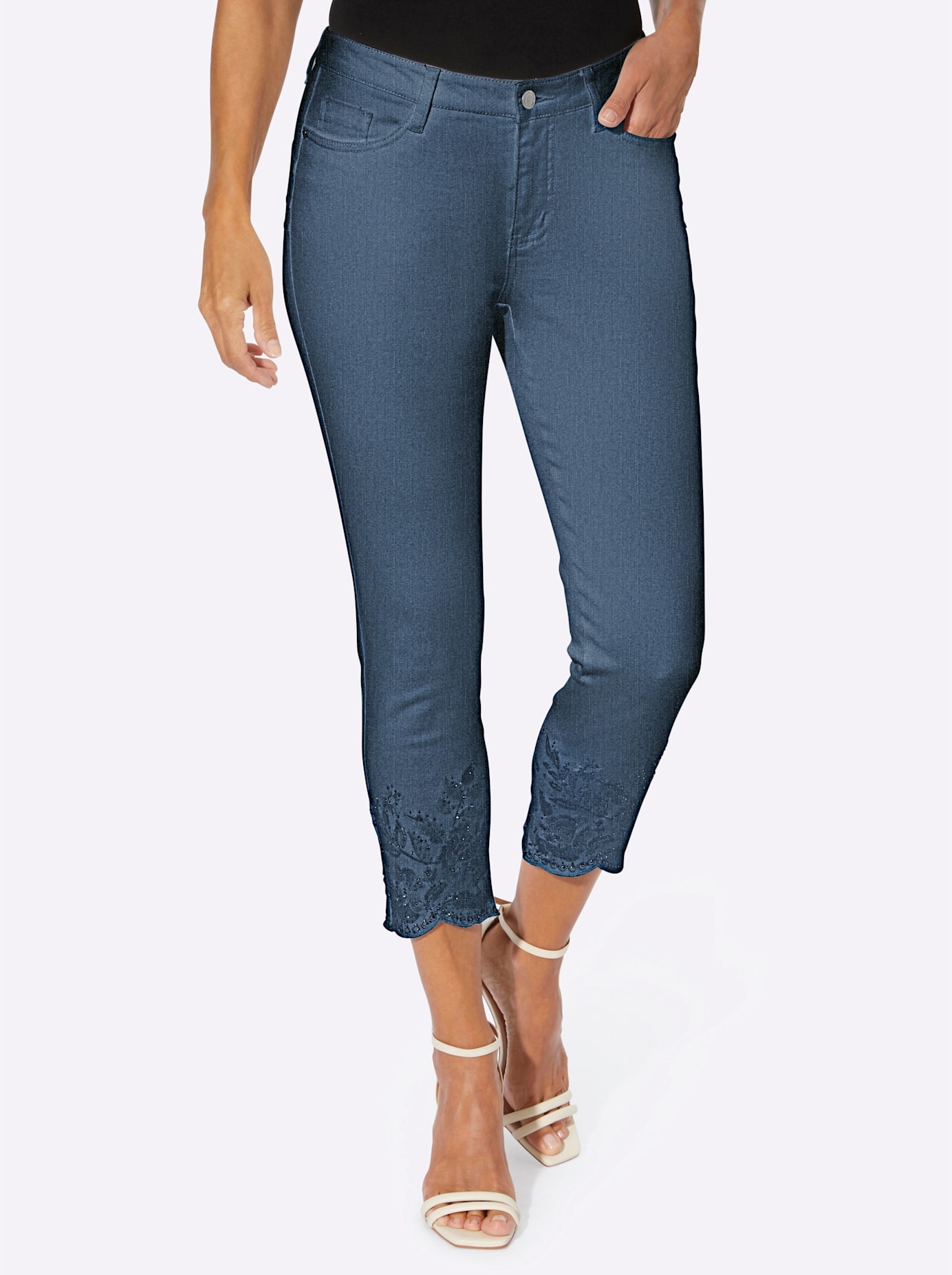 Lady 7/8-Jeans 1 Stk. tlg. günstig online kaufen