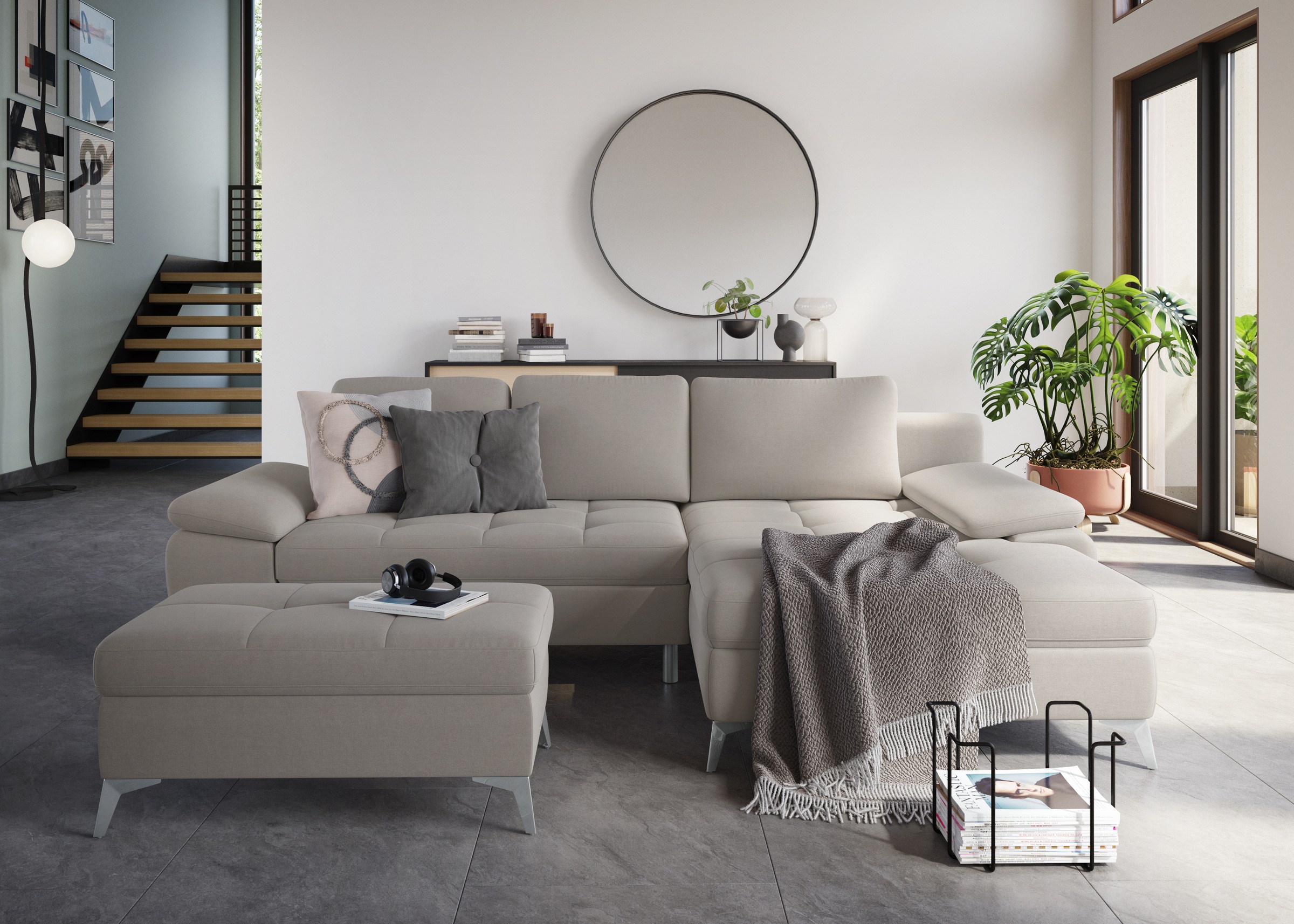 sit&more Stauraumhocker »Latigo«, inklusive Stauraum