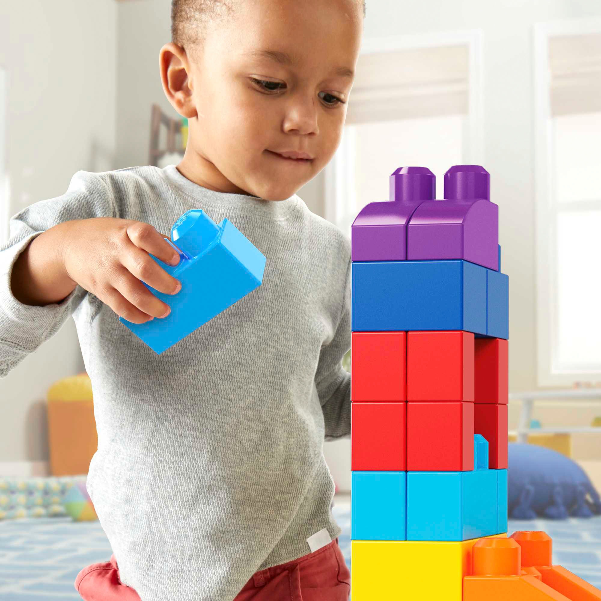 MEGA BLOKS Konstruktionsspielsteine »First Builders Large«, (80 St.)