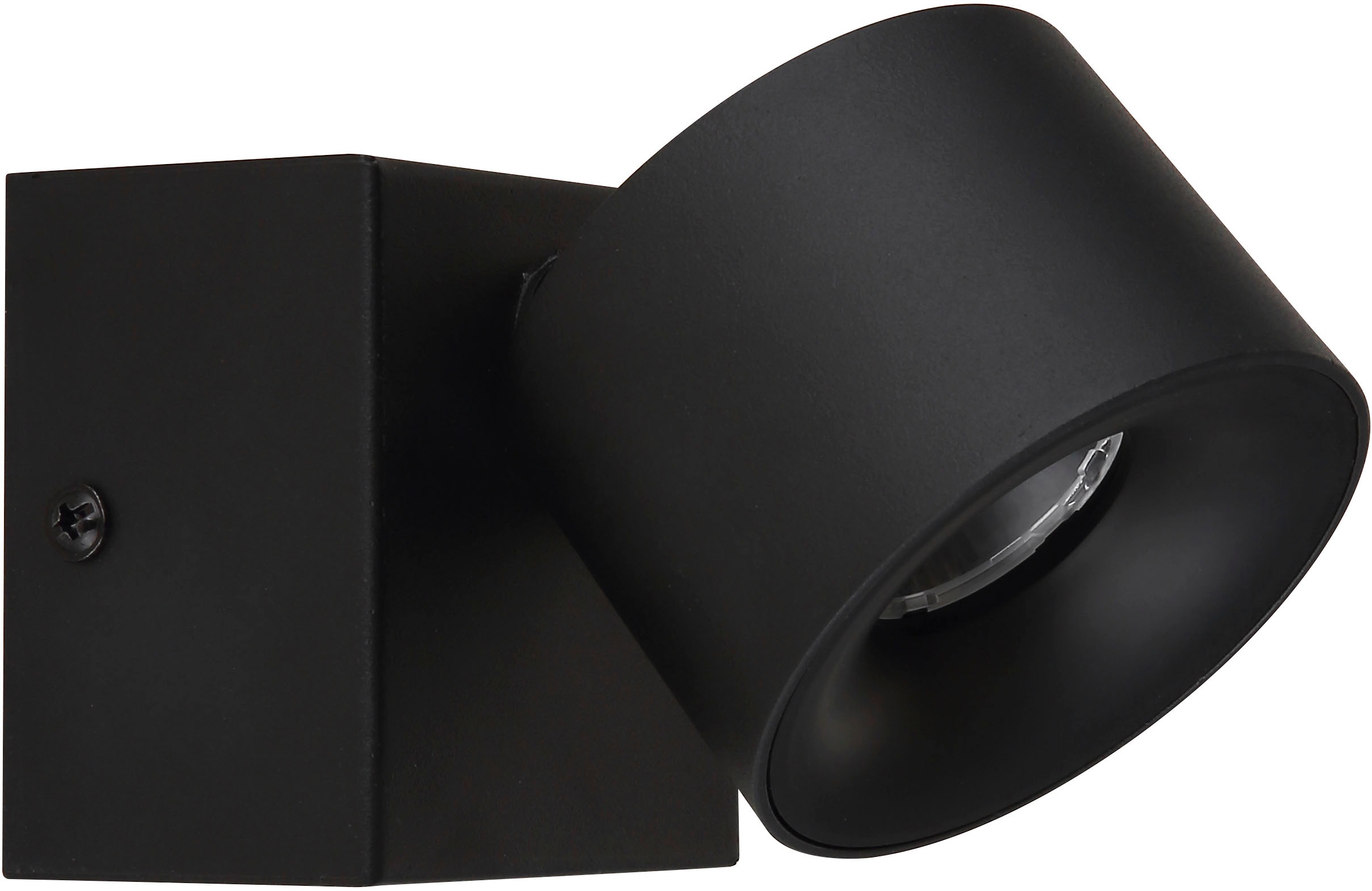 GLOBO LIGHTING LED Wandstrahler "RAE", 1, 1 Stk., schwarz, Leuchten, Wandspot, Flur, Wohnzimmer, Arbeitszimmer