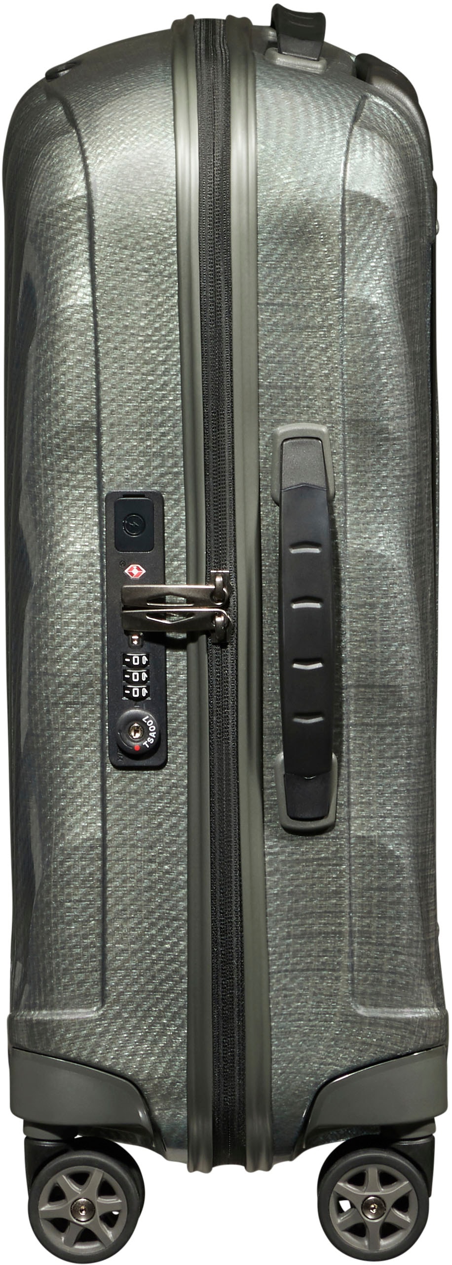 Samsonite Hartschalen-Trolley »C-LITE 55 EXP, verschiedene Farben«, 4 Rollen, Handgepäck-Koffer Volumenerweiterung TSA-Zahlenschloss USB-Schleuse