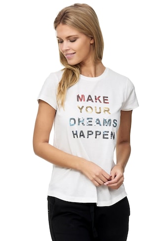 Decay T-Shirt, mit Paillettenschriftzug 3027520 kaufen