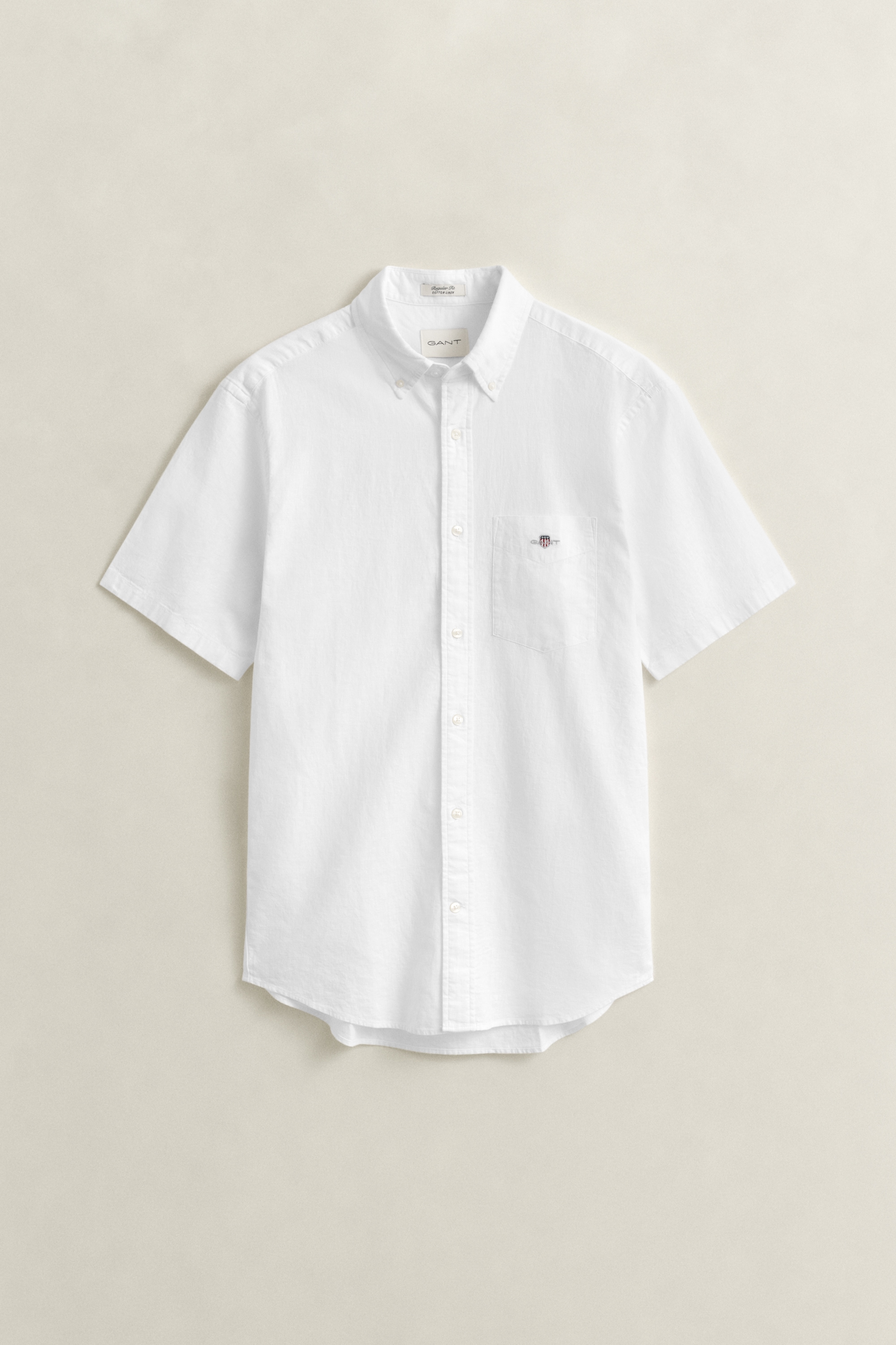 Gant Kurzarmhemd »REG COTTON LINEN SS SHIRT«