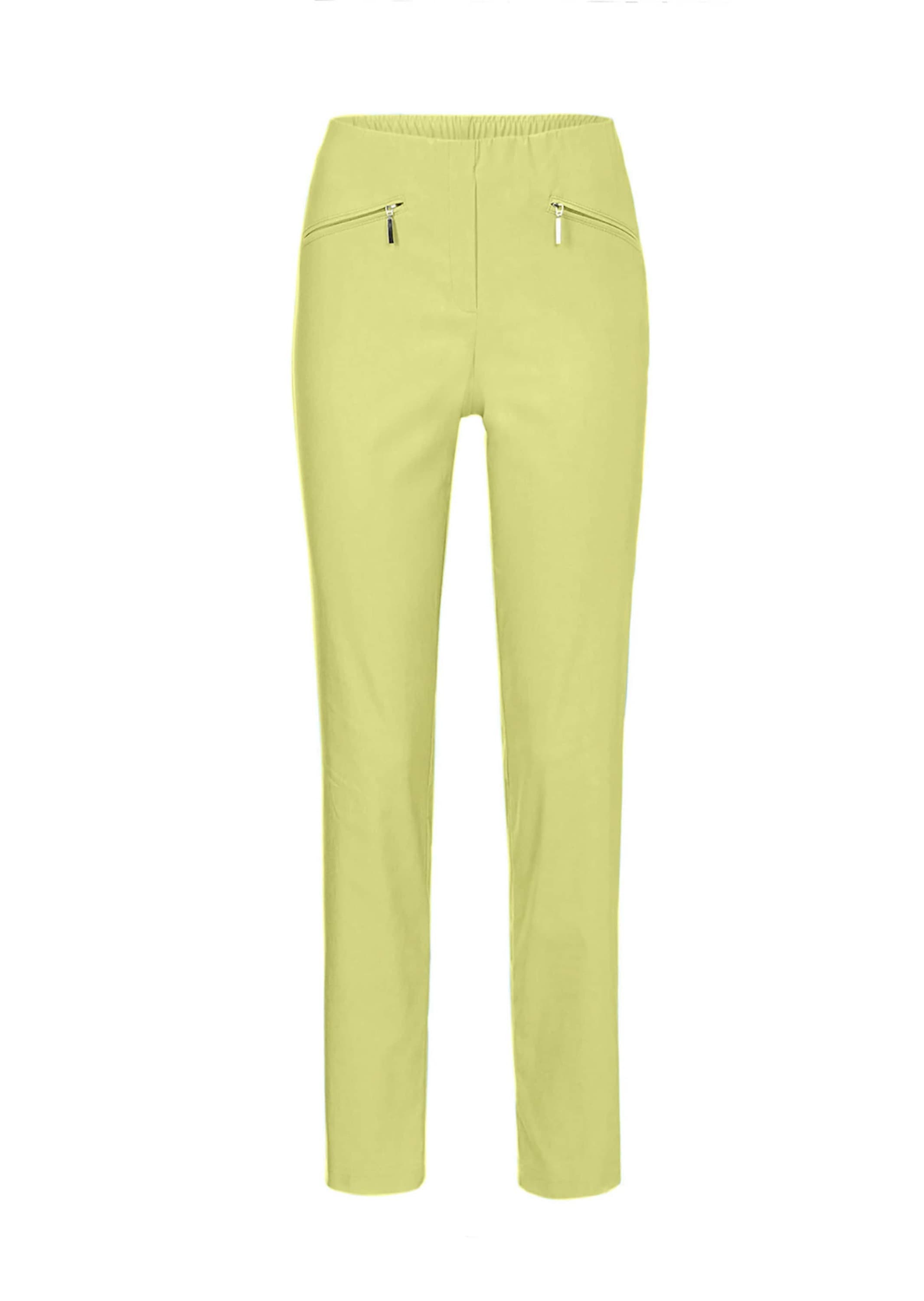 GOLDNER "Schlupfhose LOUISA mit Steppnähten" Ohne